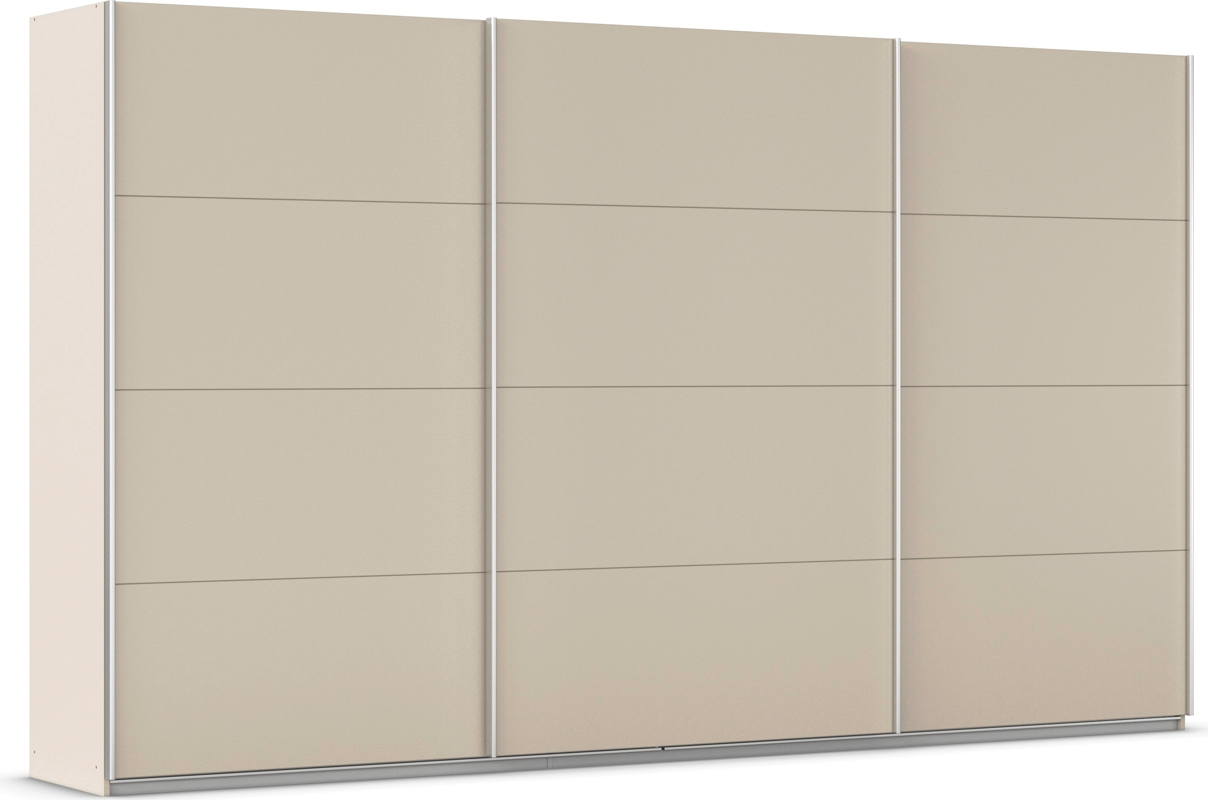 OTTO home Schwebetürenschrank "Kleiderschrank Schrank Garderobe AGORDO mit Dekor- oder Hochglanzfront" Breiten 203/271/315/360 cm in drei Griff-Farben - NEU: Farbe SCHWARZ, in 4 Breiten und 2 Höhen MADE IN GERMANY