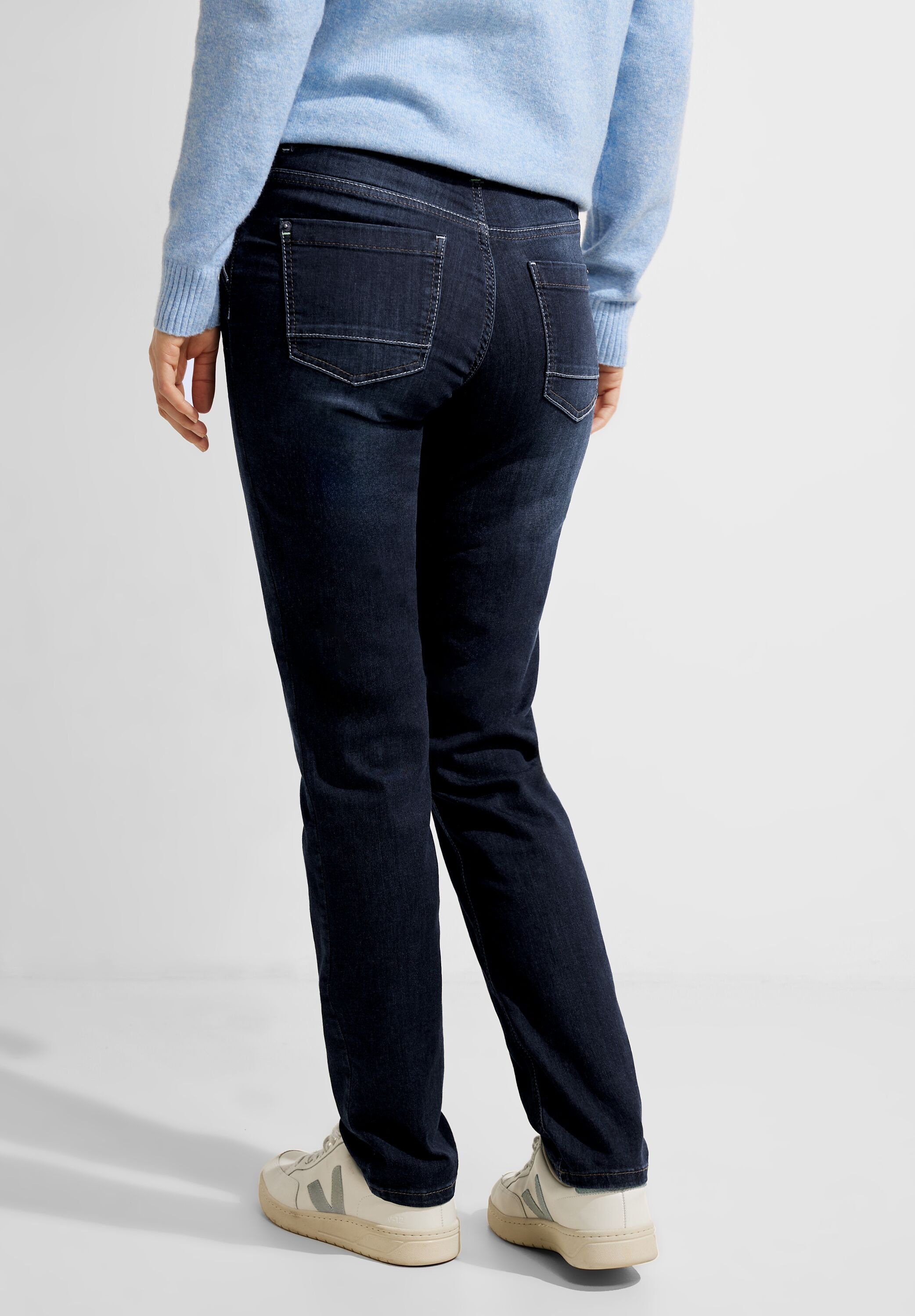 Cecil 5-Pocket-Jeans, mit Zipperdetails