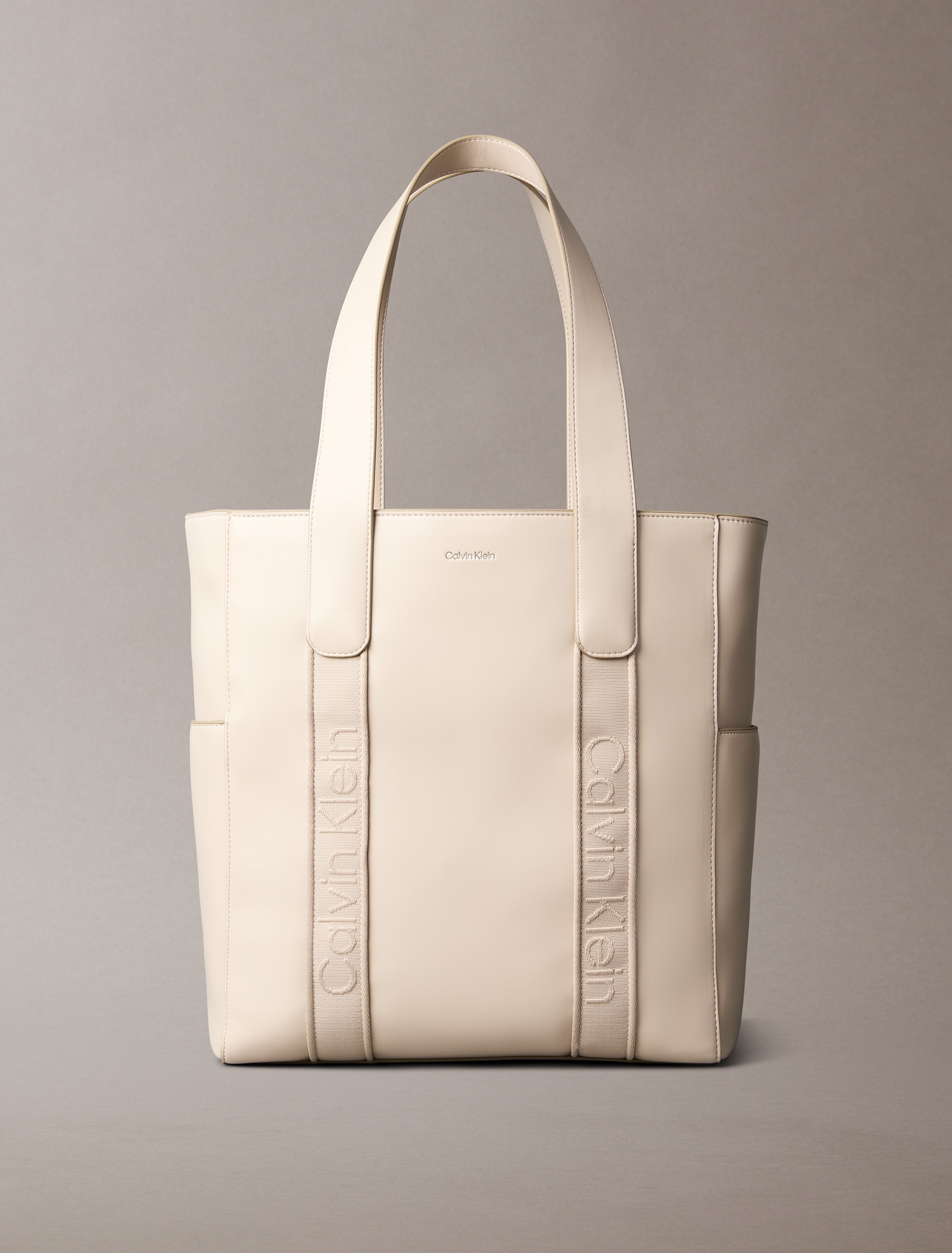 Calvin Klein Tragetasche "WEBBING STRAP TOTE", Henkeltasche, Schultertasche günstig online kaufen