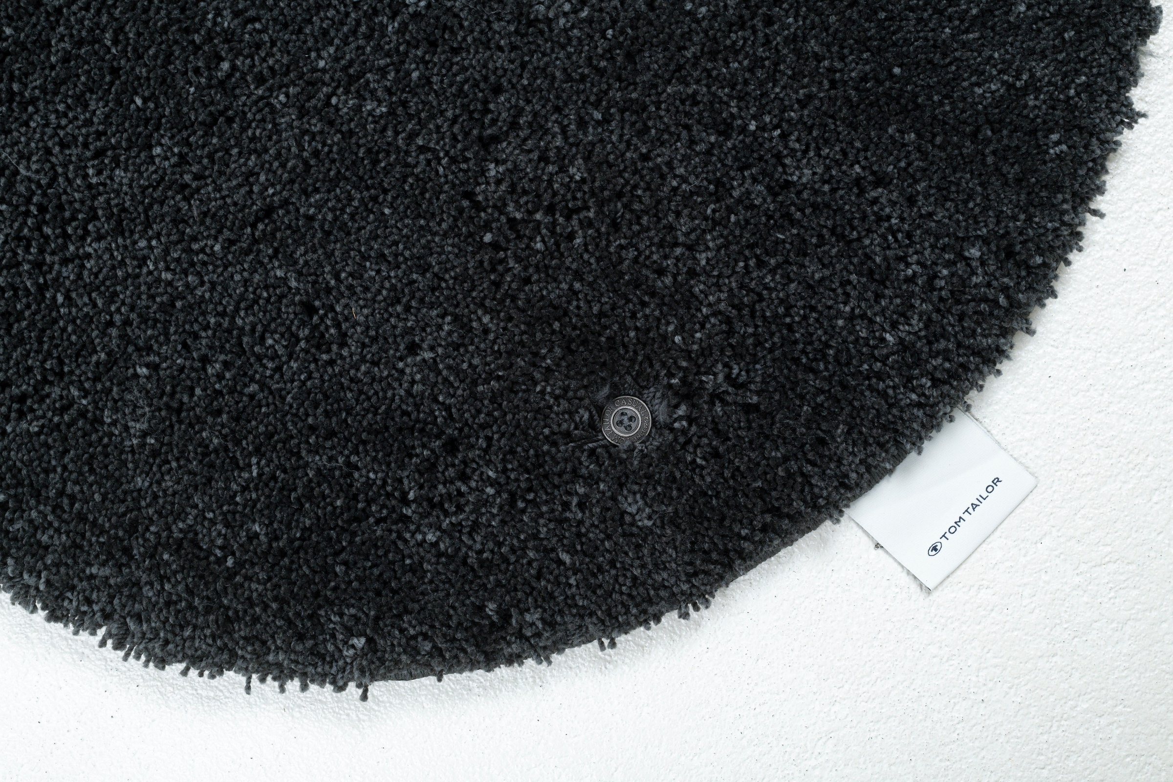 TOM TAILOR HOME Badematte »Cozy Bath UNI«, rutschhemmend beschichtet, fußbodenheizungsgeeignet, Badteppich, Uni Farben, rechteckig, rund und oval erhältlich