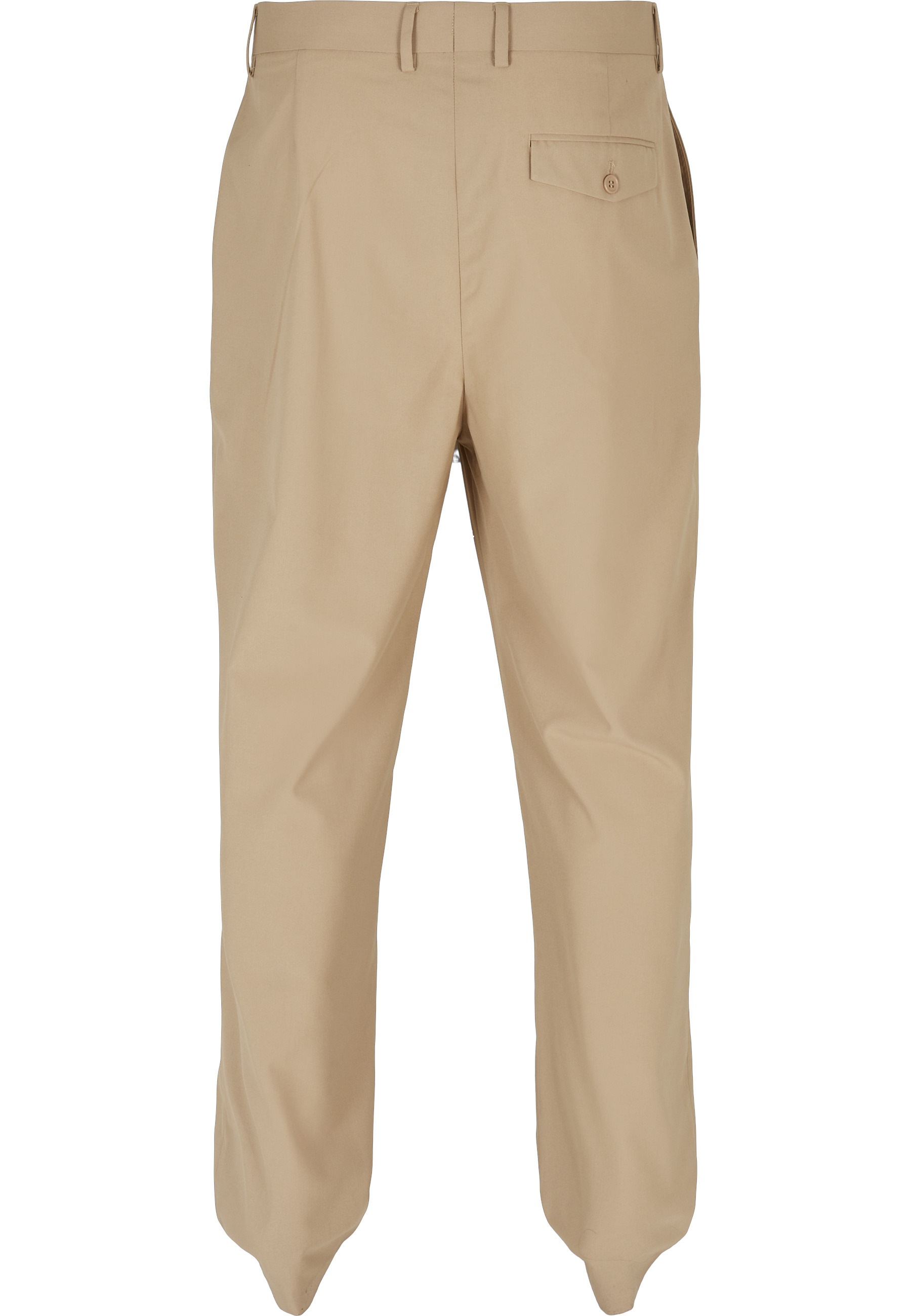 URBAN CLASSICS Stoffhose »Urban Classics Herren Straight Pleat-Front Trousers«