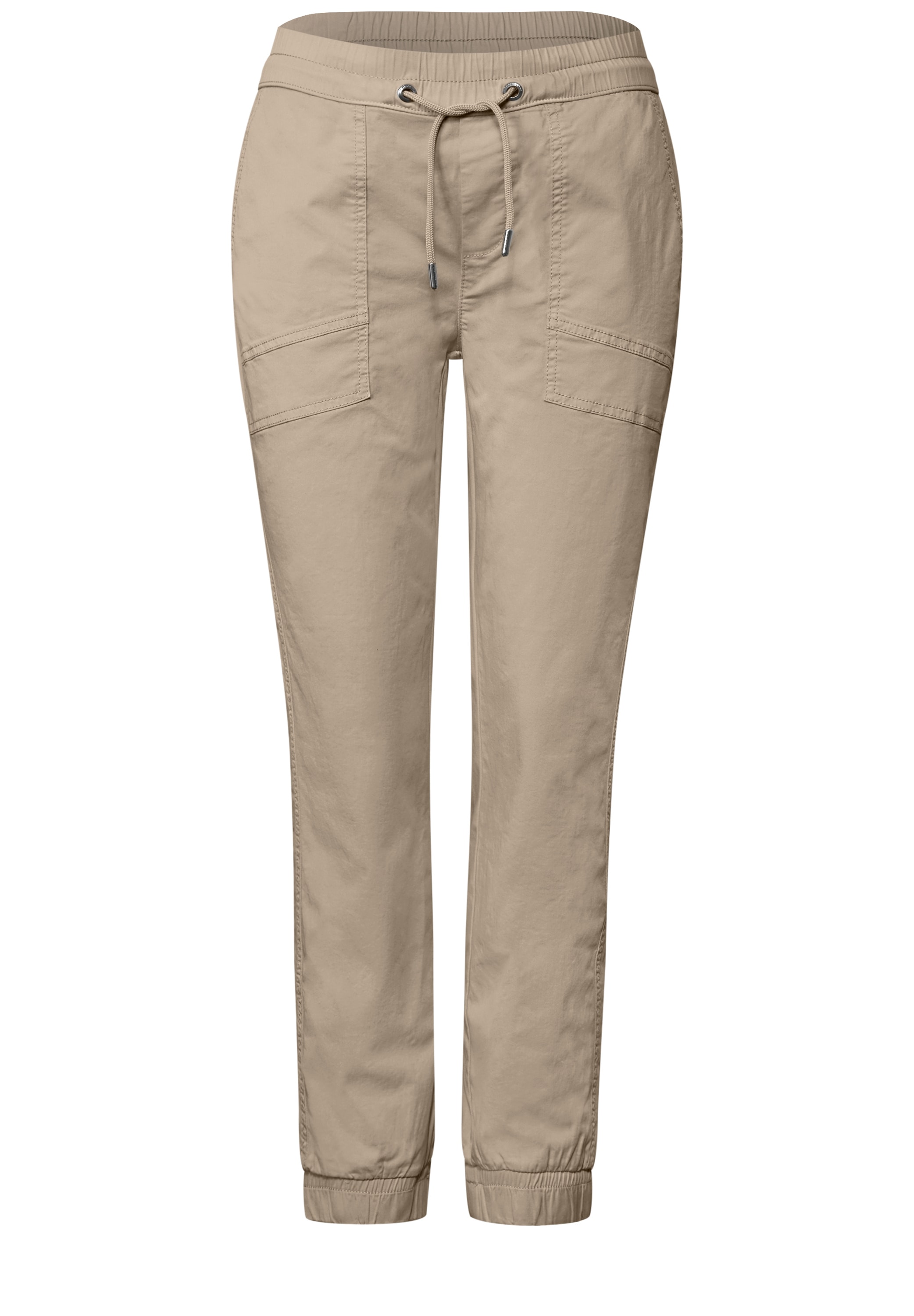 STREET ONE Jogger Pants  aus Baumwolle mit Stretchanteil