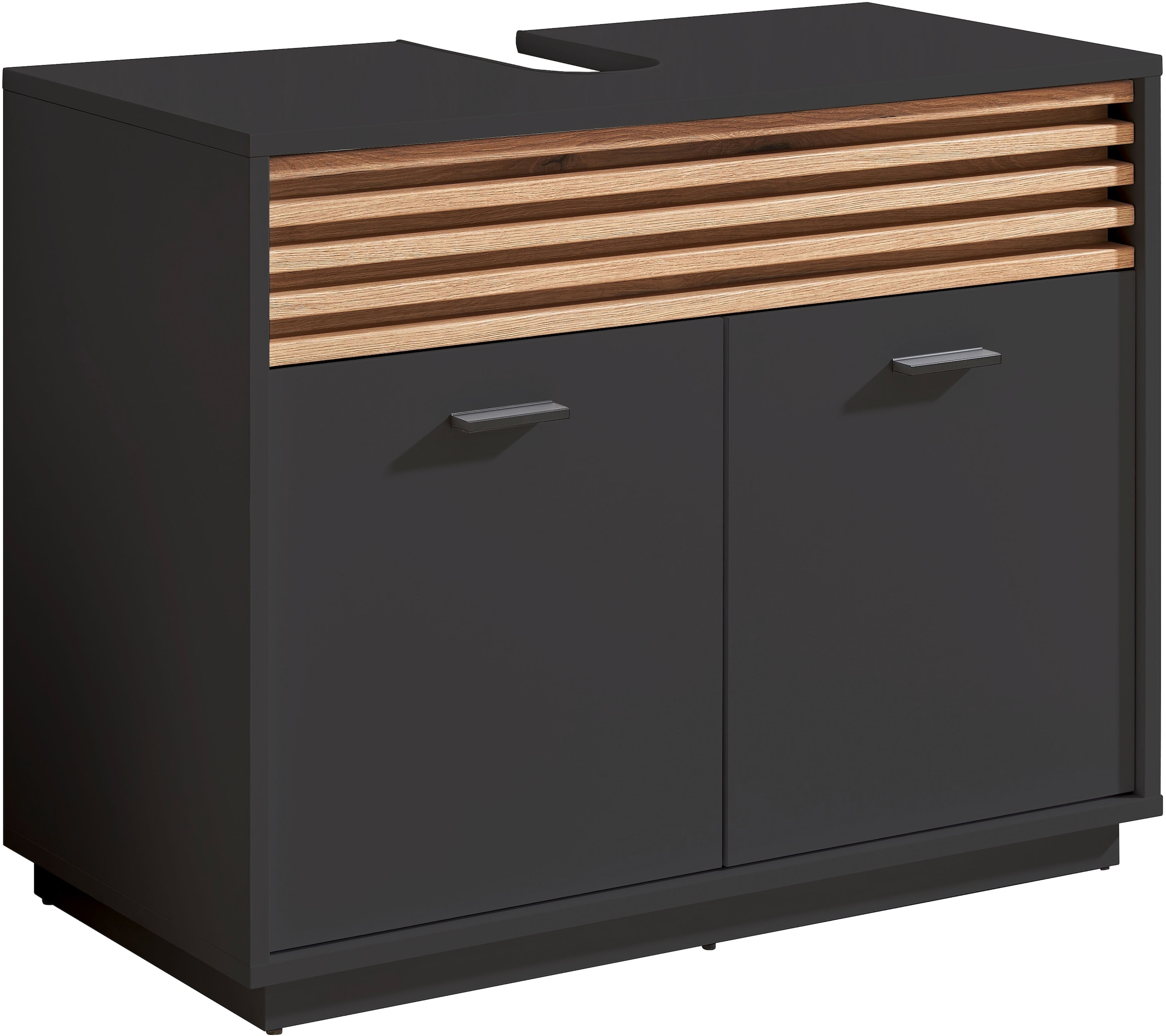 BASIC by Balculina Waschbeckenunterschrank "Liguria B/H/T 80x64x40 cm" 1 St günstig online kaufen