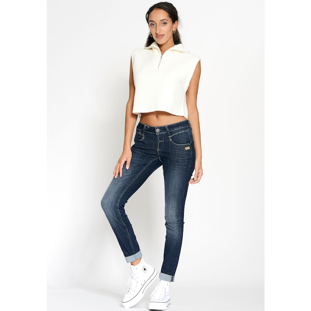 GANG Skinny-fit-Jeans »NENA« mit Elasthan-Anteil online kaufen | BAUR