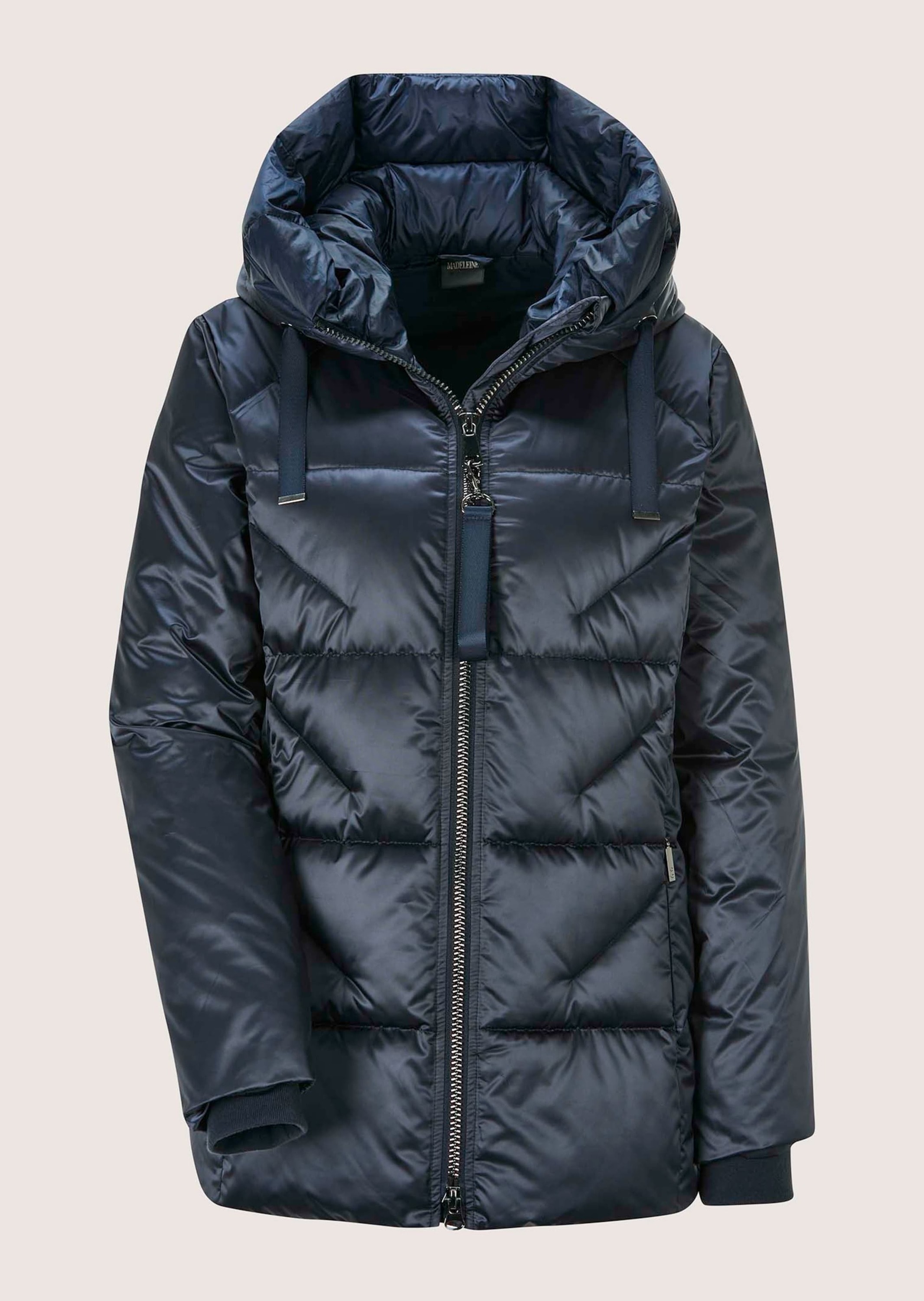 MADELEINE Steppjacke "Steppmantel Wattierte Outdoor-Jacke mit Kapuze, Stepp günstig online kaufen