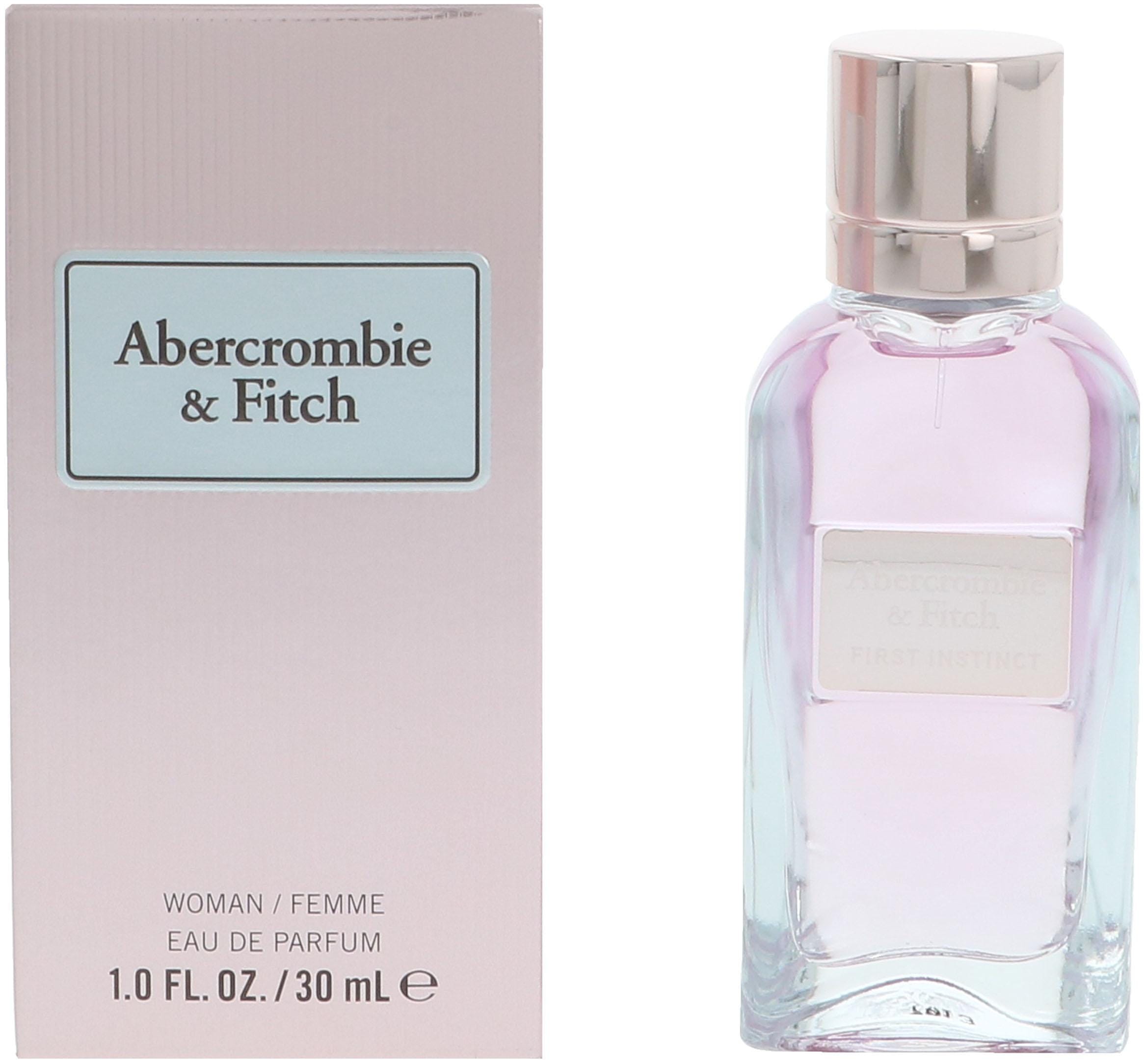 Abercrombie & Fitch Eau de Parfum »First Instinct Women«, Blumig-fruchtiger Duft mit Grapefruitschale, Orchidee und Tonkabohne.