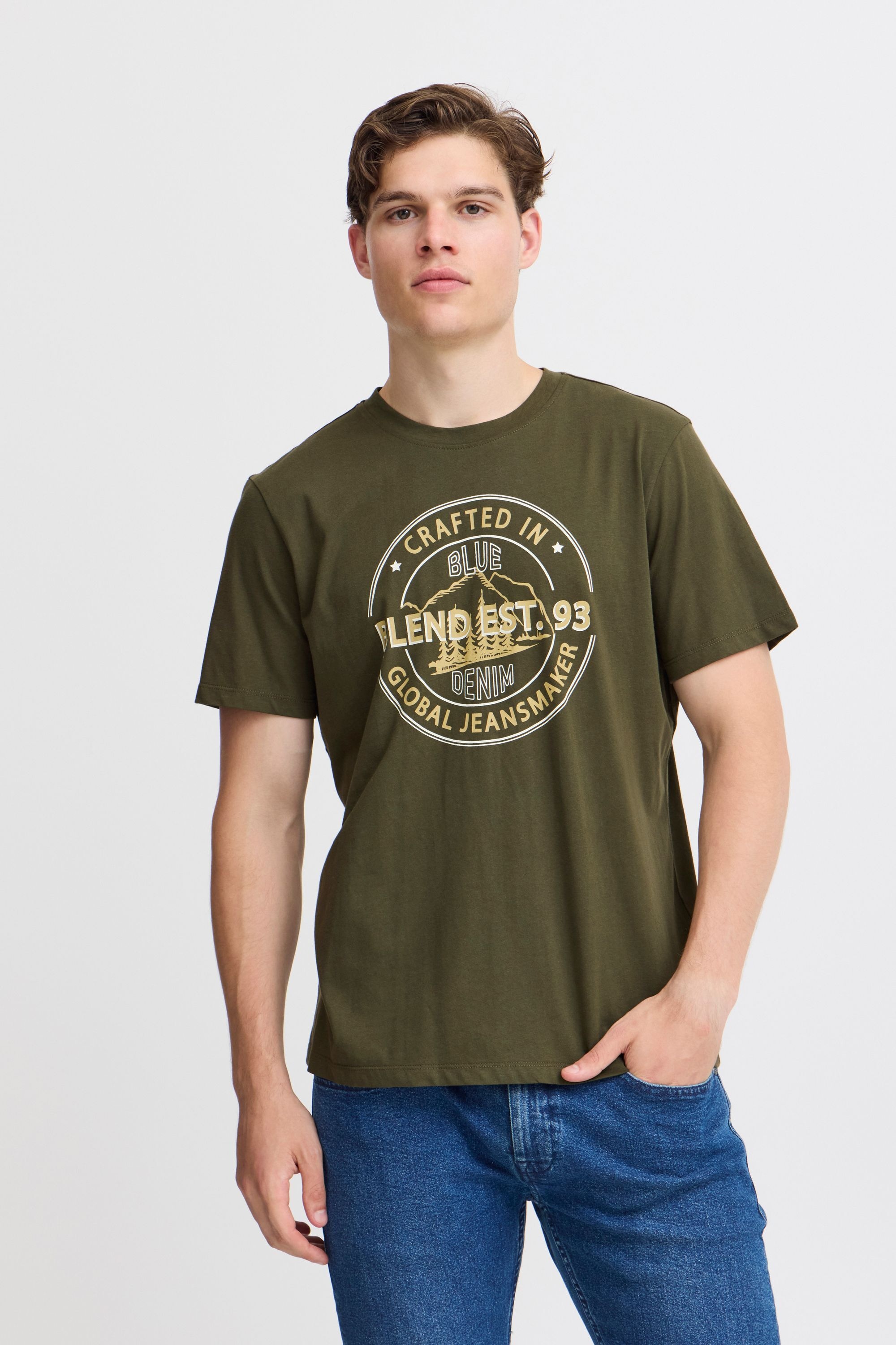 Blend T-Shirt "BHTee" Lässiges T-Shirt mit Print günstig online kaufen