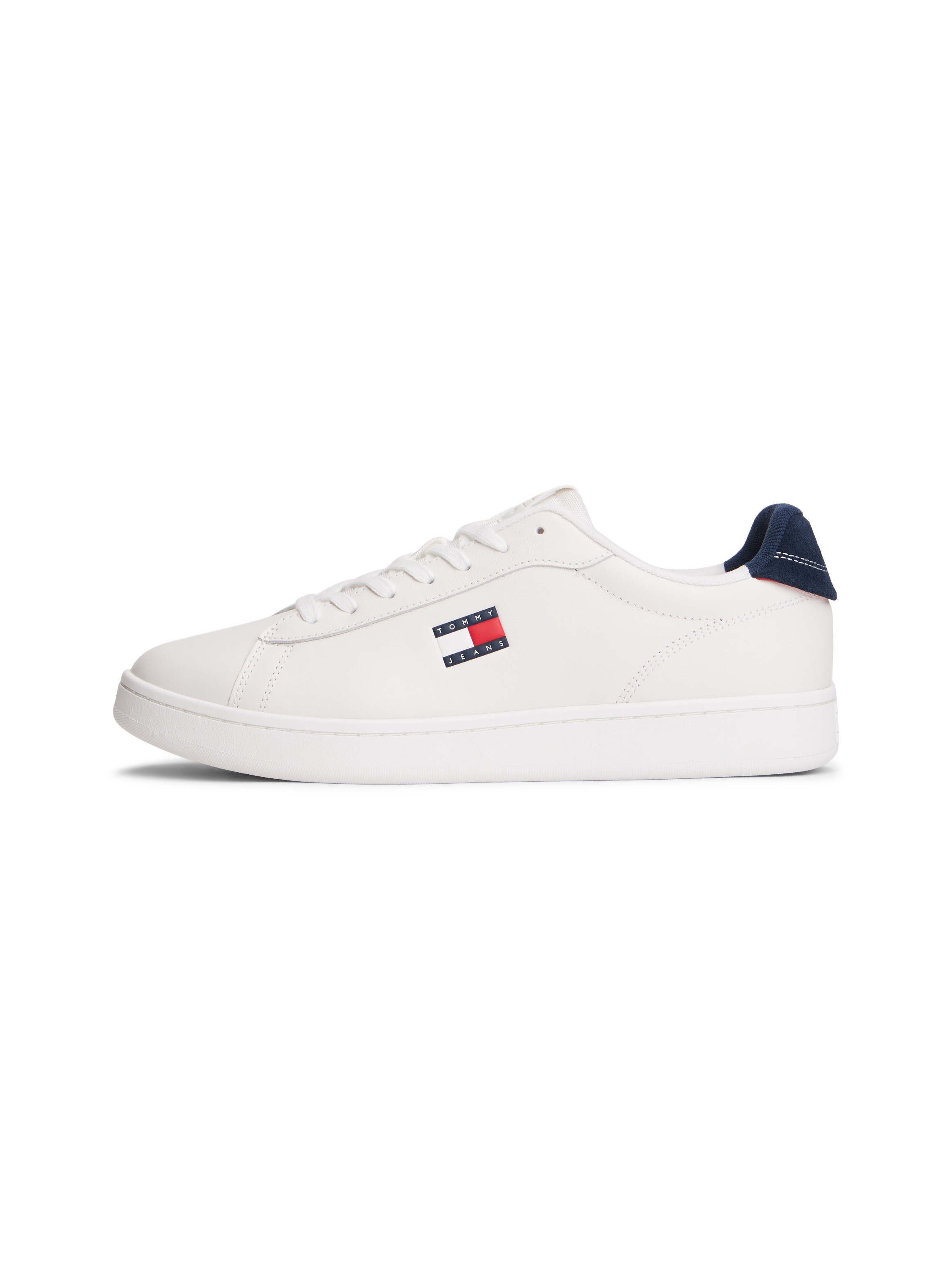 Tommy Jeans EM0EM01596 Archive 98 Ledersneaker Weiß 43 3
