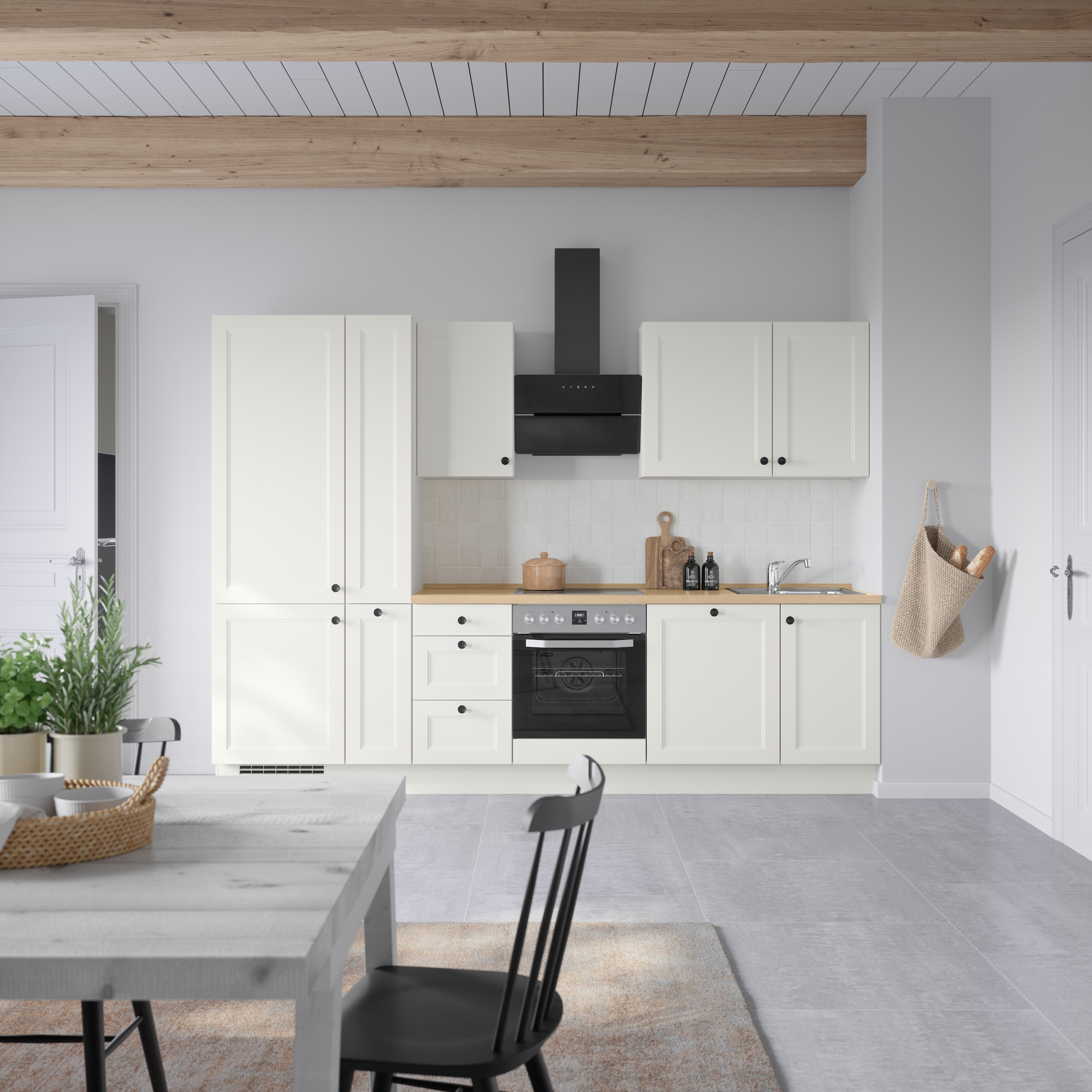 nobilia® Küchenzeile »"Cascada II"«, vormontiert, Breite 300 cm, Ausrichtung wählbar, wahlw. mit E-Geräten