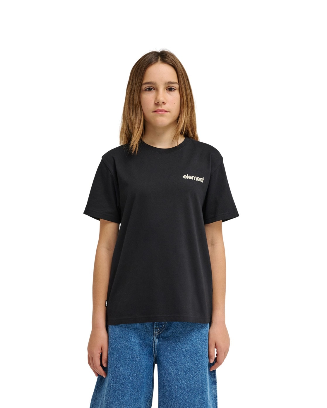 ELEMENT Jungen T-Shirt "Future Nature"flint schwarz, Gr. 10, Obermaterial: 100% Walkfrottier;, Shirts