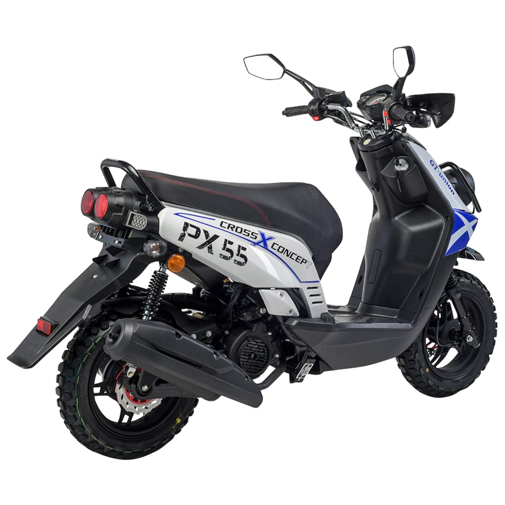 GT UNION Motorroller »PX 55 Cross-Concept«, 125 cm³, 85 km/h, Euro 5, 8,4 PS