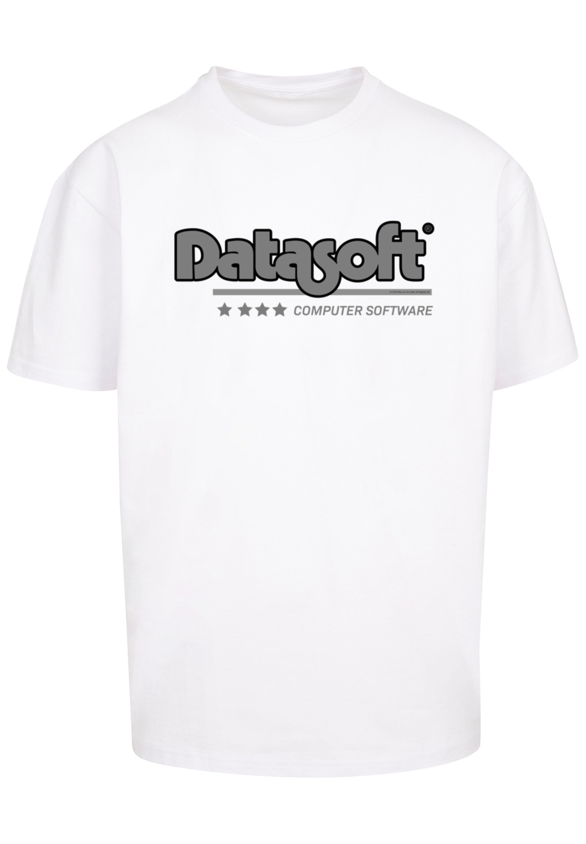 F4NT4STIC T-Shirt "DATASOFT Logo black Retro Gaming SEVENSQUARED", Print günstig online kaufen