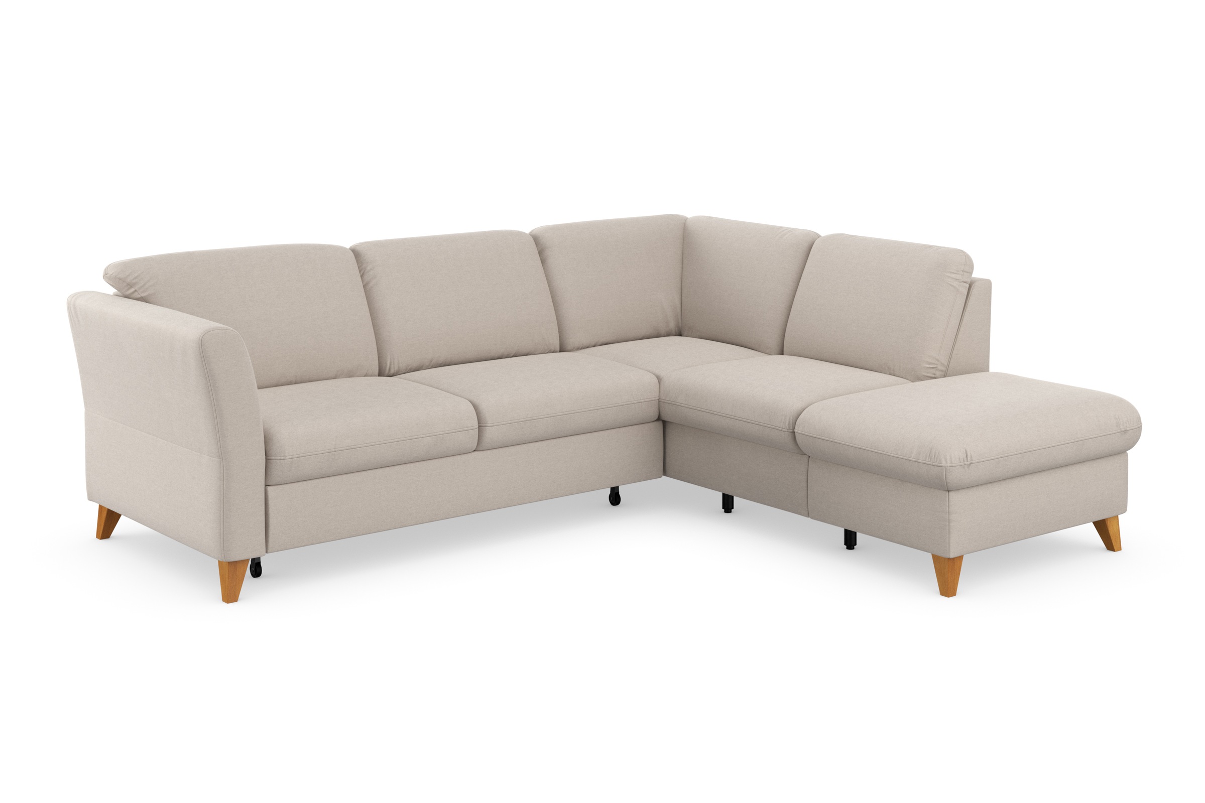 Thumbnail - Home affaire Ecksofa "Trelleborg L-Form", Federkern-Polsterung, wahlweise mit Bettfunktion und Stauraum