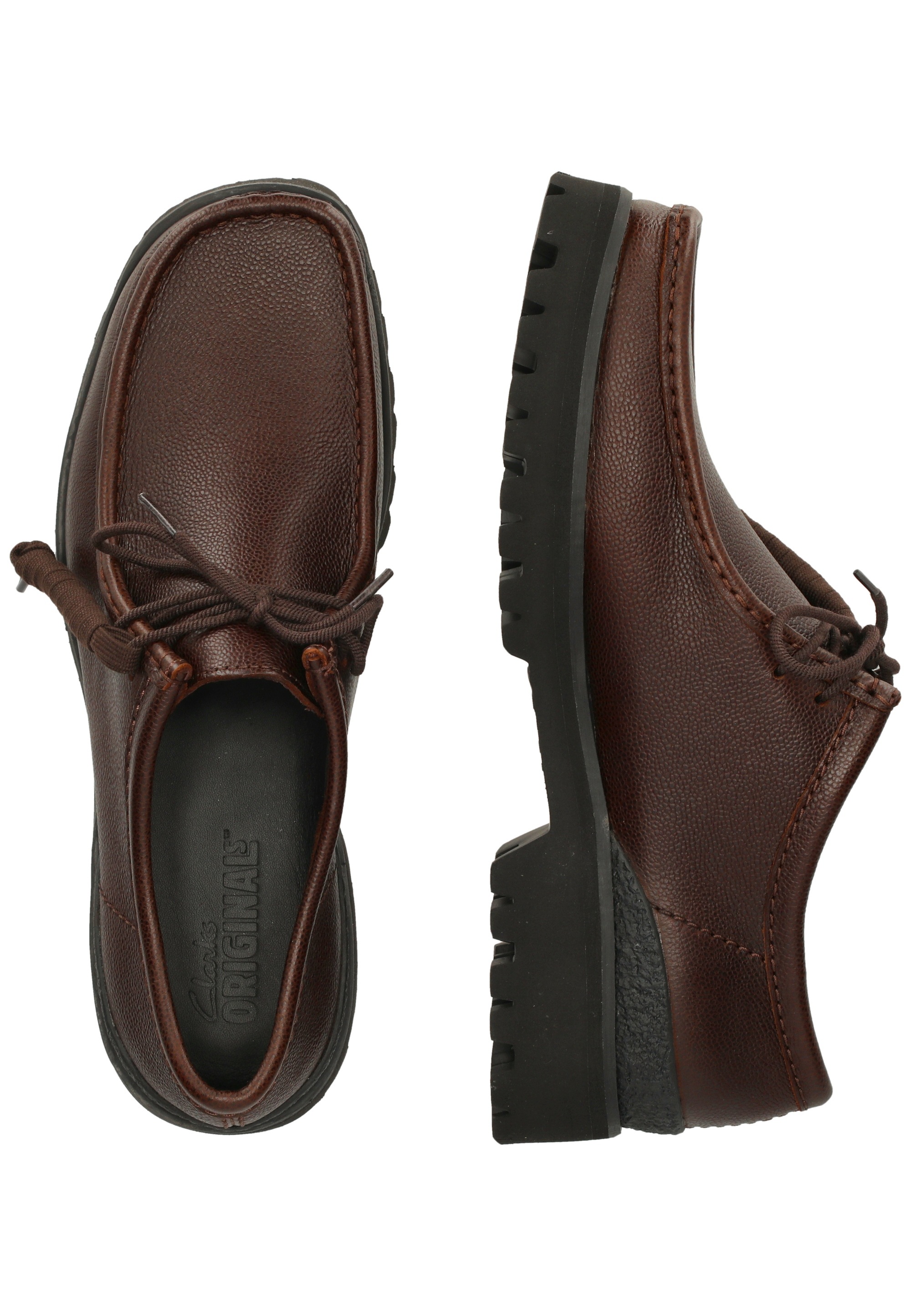 Clarks Schnürschuh »Walla Yukoner«  mit robuster Sohle