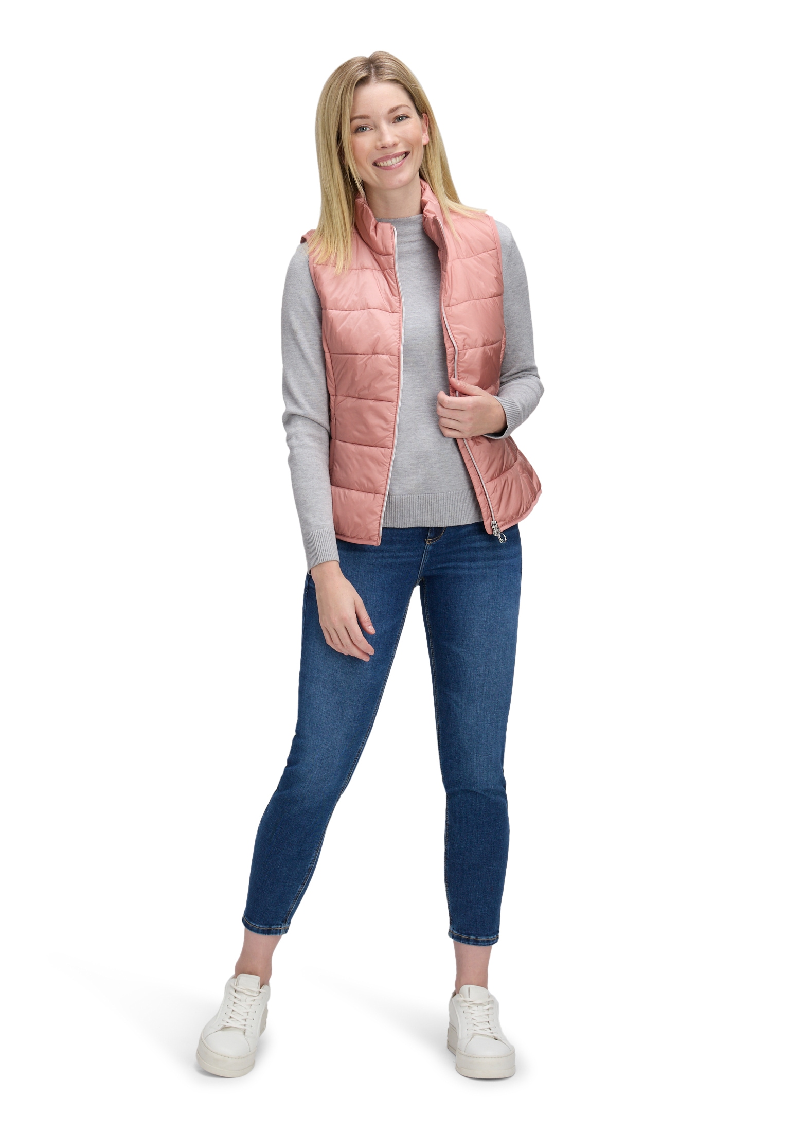 Betty Barclay Strickweste »Betty Barclay Damen Steppweste mit Reißverschluss«
