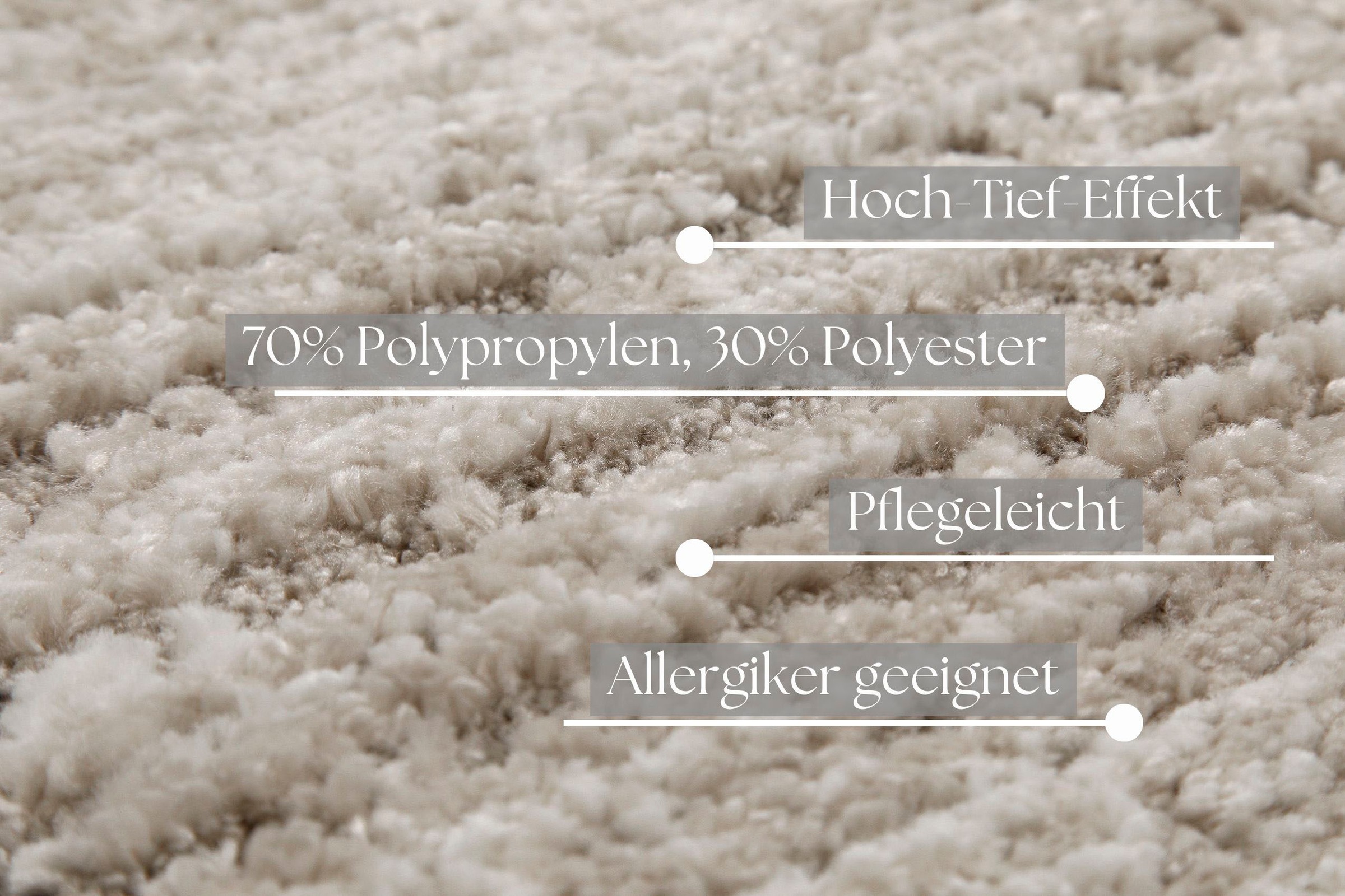 my home Teppich »Alaric«, rechteckig, 18 mm Höhe, Kurzflor, modernes Bordüre Design, weiche Oberfläche, Wohnzimmer