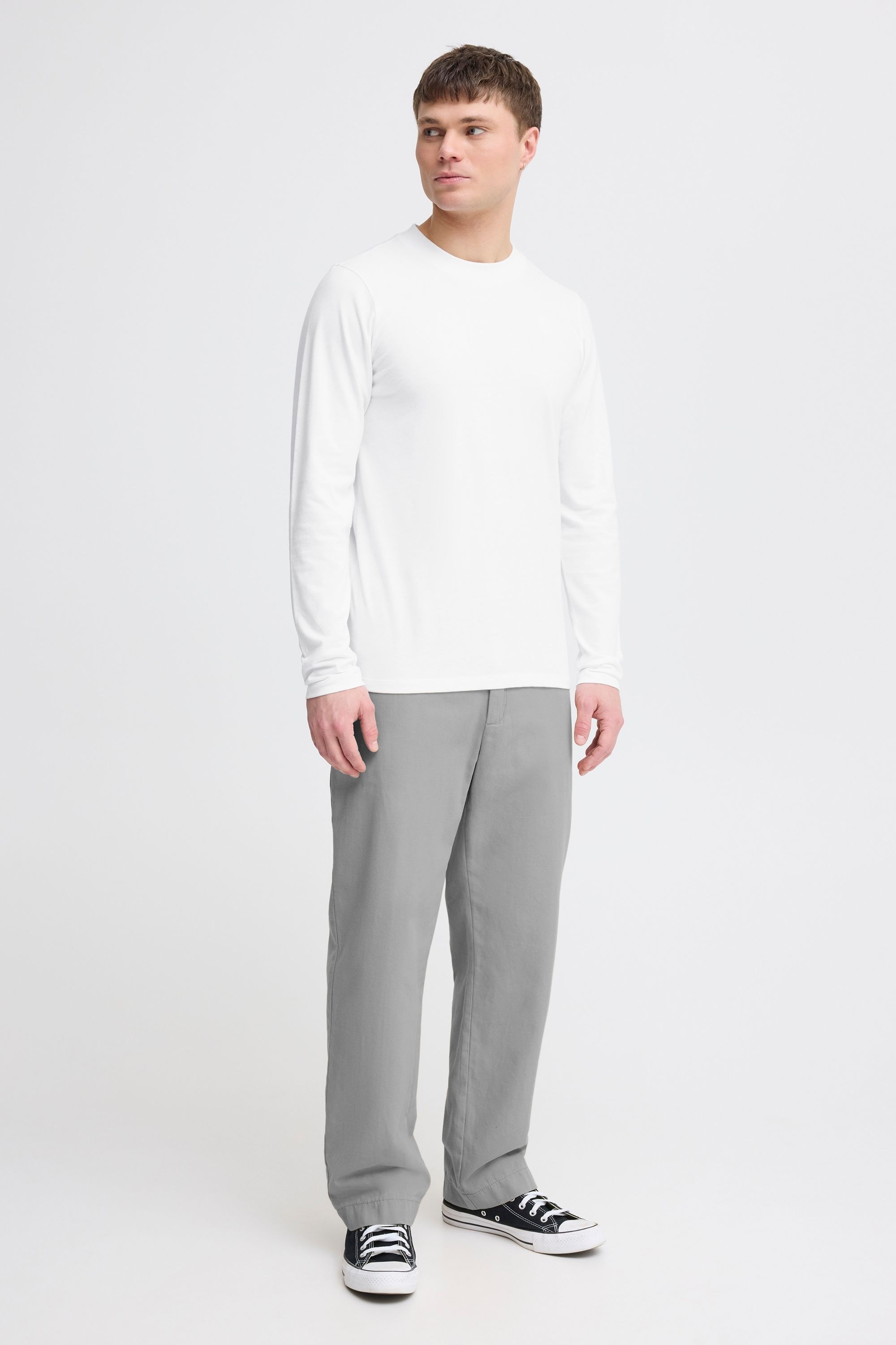 Solid Langarmshirt "Langarmshirt SDODATTEN" günstig online kaufen