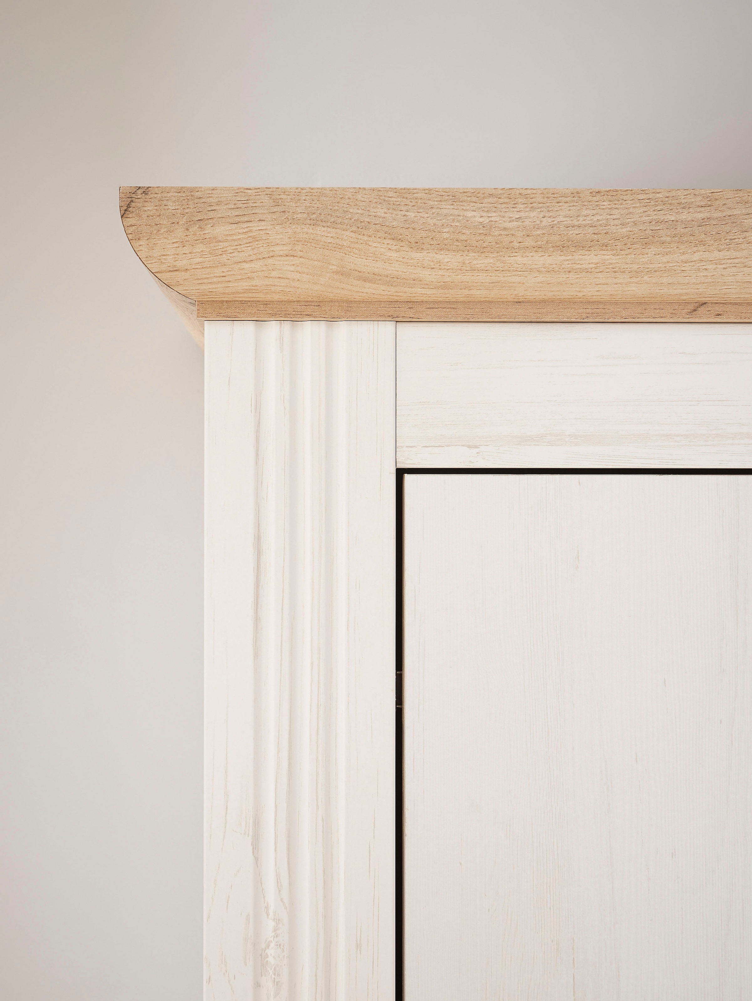 Home affaire Garderobenschrank »WESTMINSTER TOPSELLER!«, (Breite ca. 108 cm), im romantischen Landhausstil