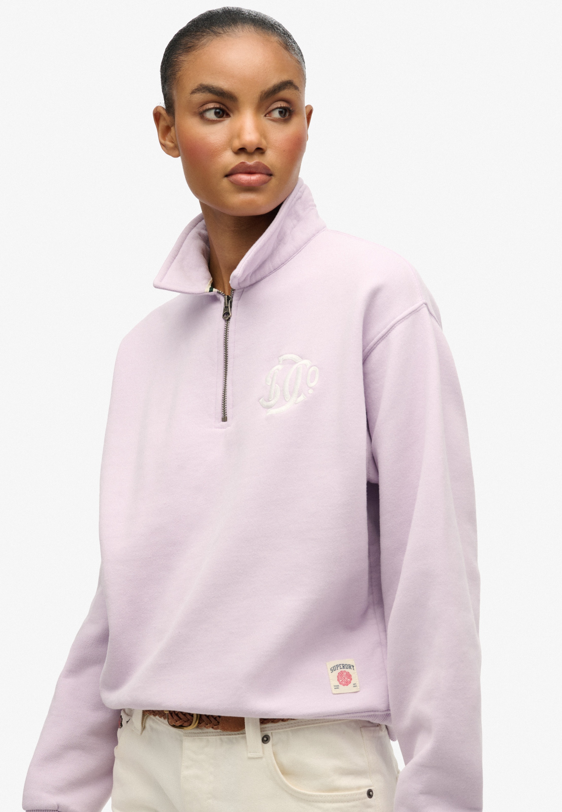 Superdry Sweatshirt "SD&CO NEON COLLARED HALF ZIP" günstig online kaufen