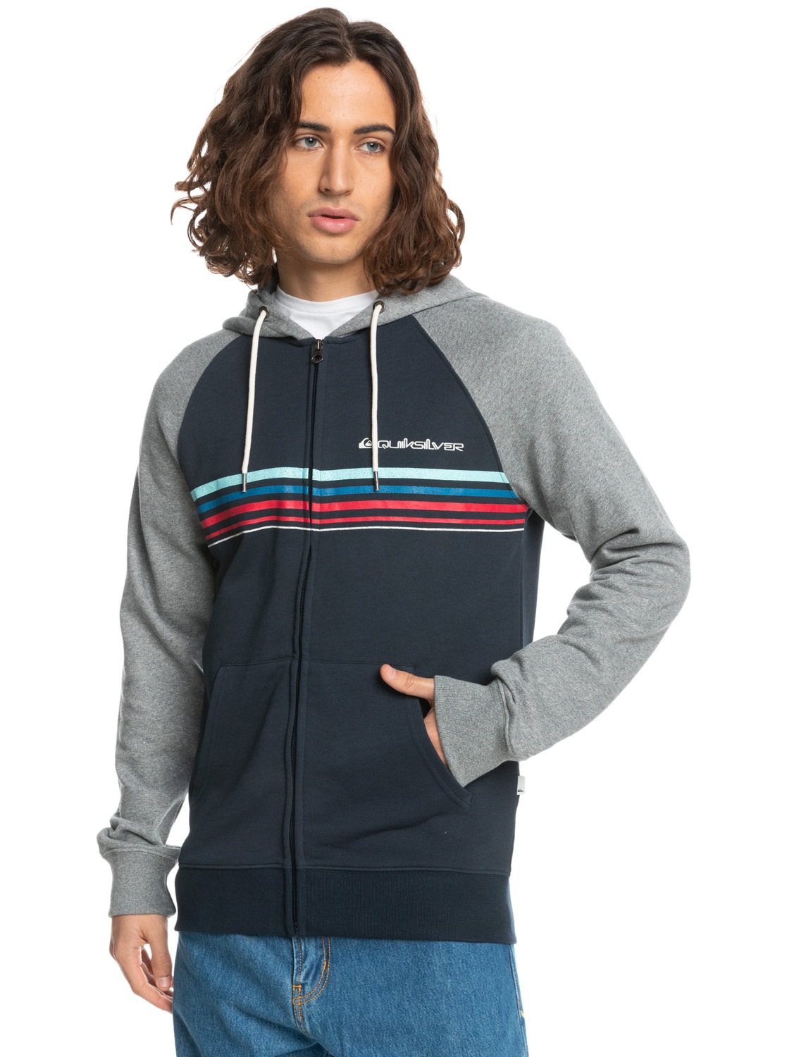 Quiksilver Kapuzensweatjacke »Essentials«