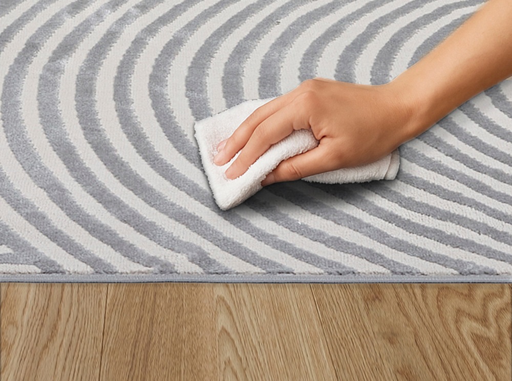 ASTRA Teppich »Jules 253«, rechteckig, 8 mm Höhe, Hoch Tief Struktur, Kurzflor, Wohnzimmer, Schlafzimmer