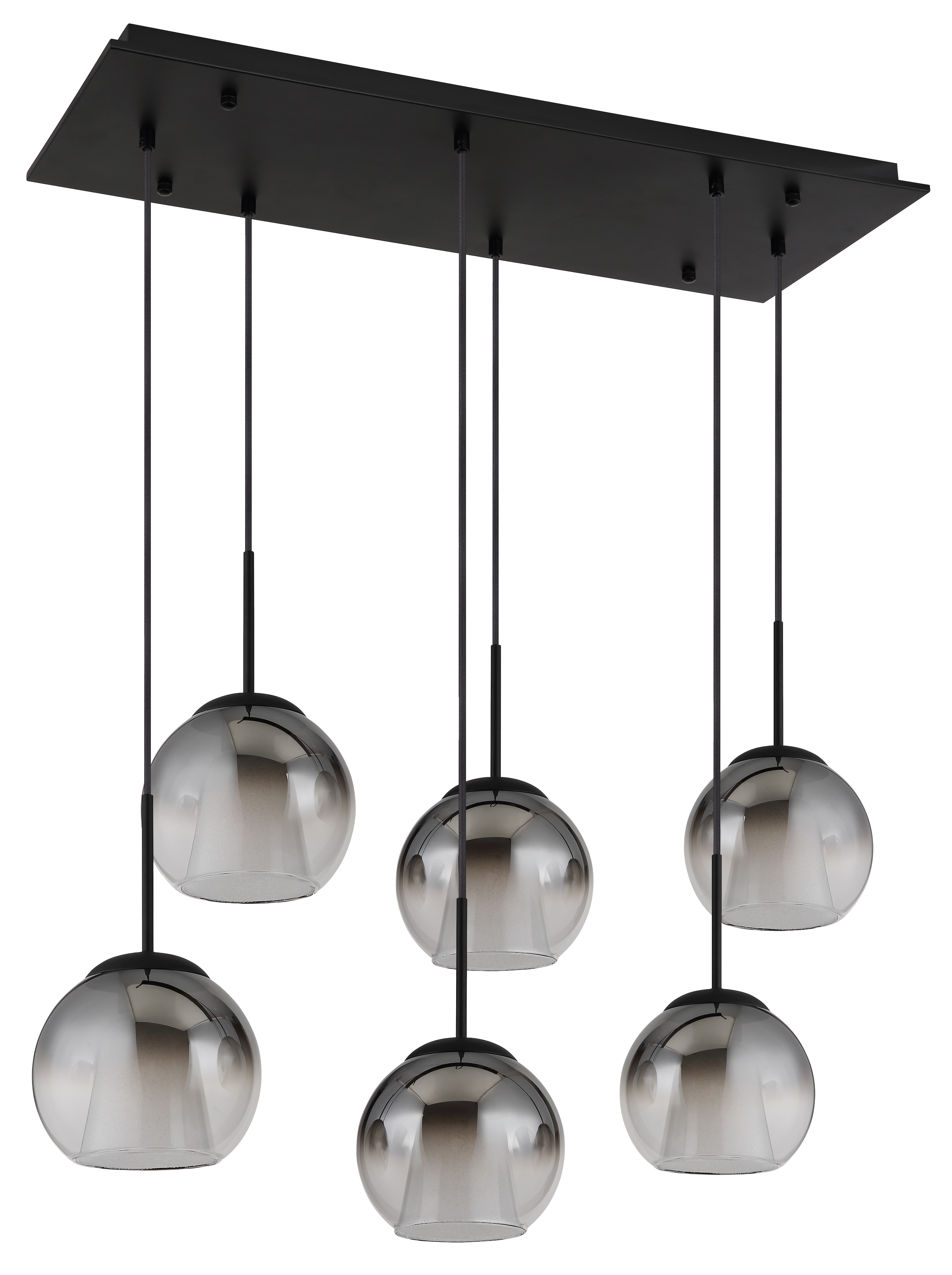 GLOBO LIGHTING Hängeleuchte »BARRY«, Leuchtmittel E27 | ohne Leuchtmittel, Hängelampe/Pendelleuchte/Esszimmer/Wohnzimmer/Esstisch