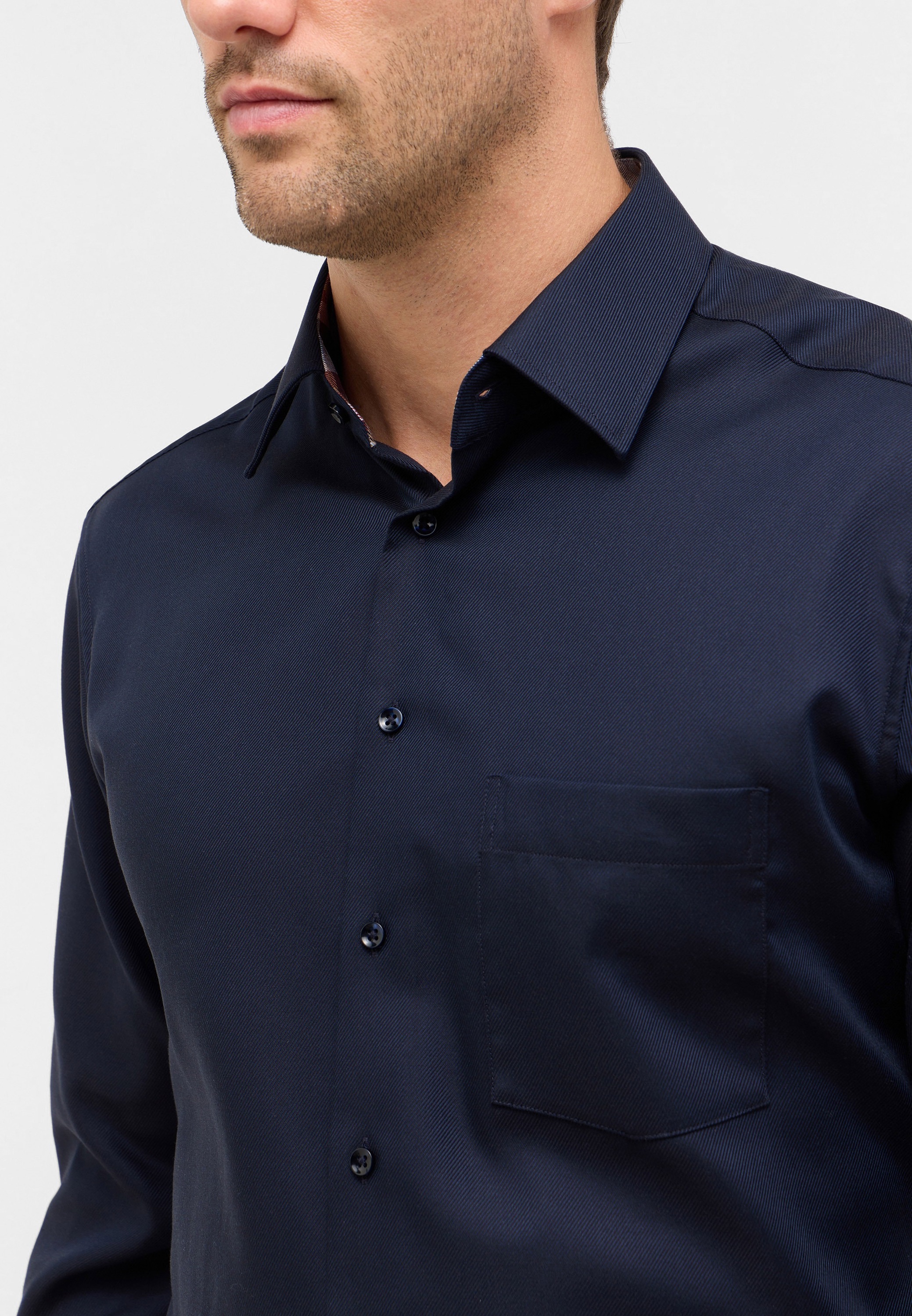 Thumbnail - Eterna Langarmhemd "MODERN FIT" NON IRON (bügelfrei)