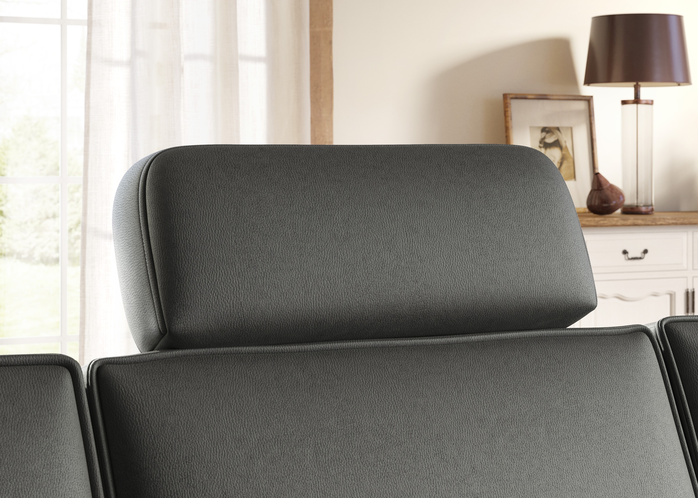 OTTO home Sofa-Kopfstütze »County« Set, 2 Stk. tlg. 2 Stück im Set, passend zur "County"-Serie