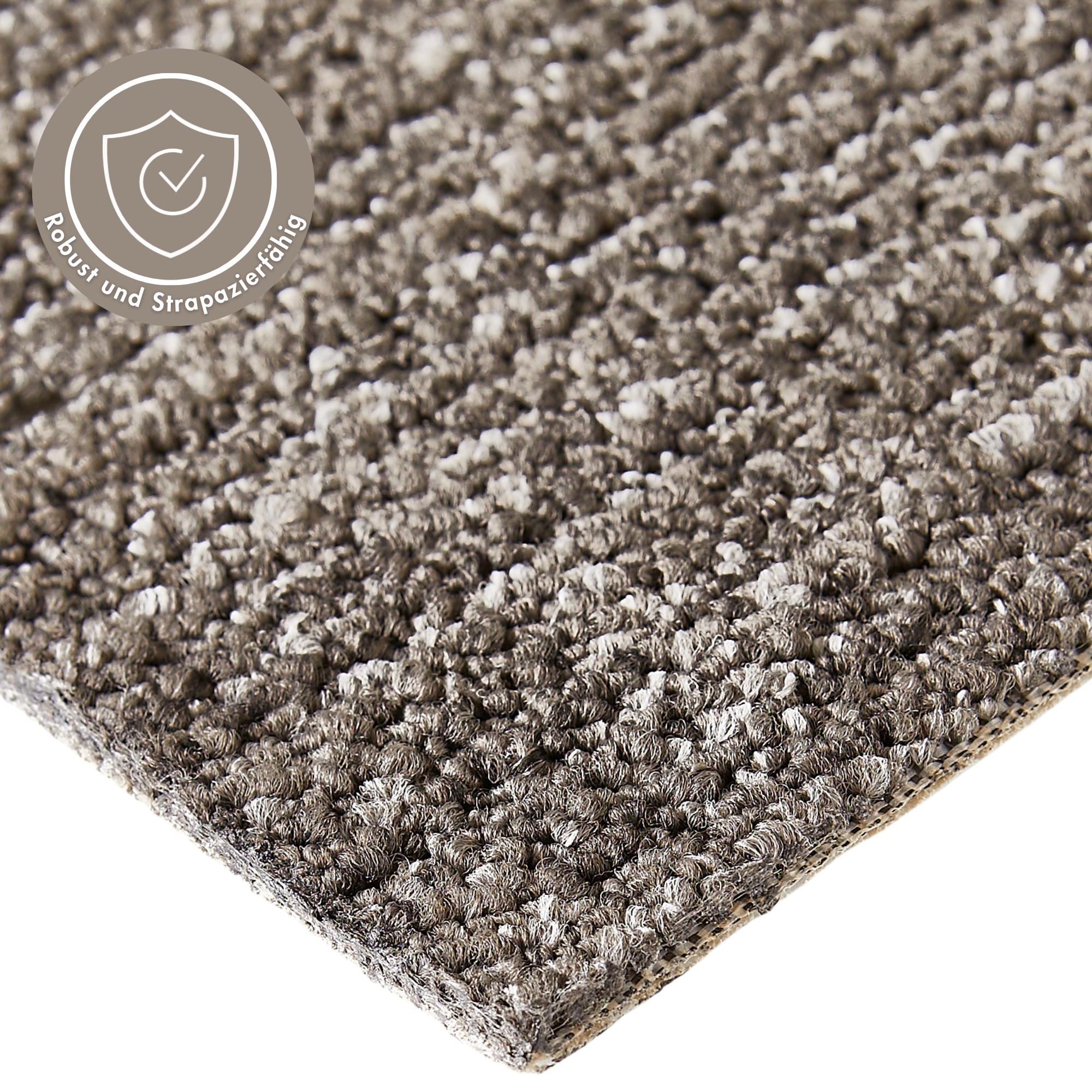 Andiamo Teppichboden »Joe, Schlinge, Made in Netherlands«, rechteckig, 6 mm Höhe, Breite 400 cm, meliert, Wohnzimmer, strapazierfähig & robust