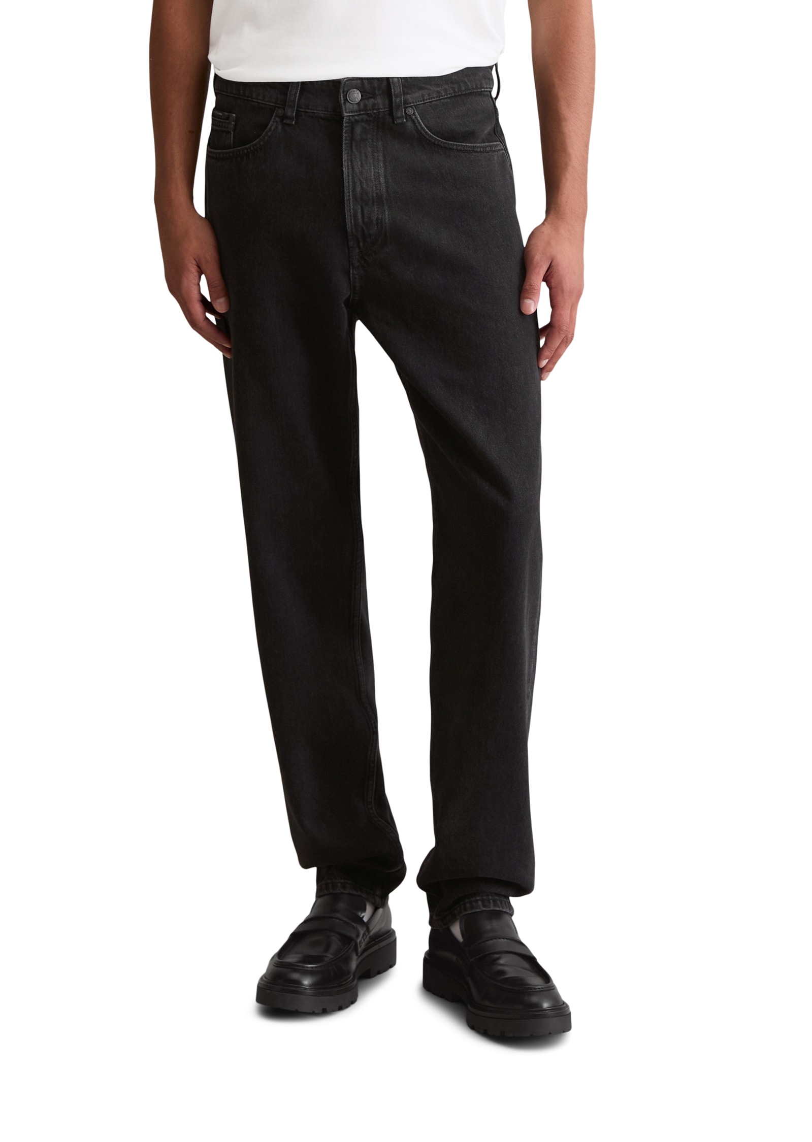 Marc OPolo DENIM 5-Pocket-Jeans "Loose Taper" loose tapered fit, reine Bio- günstig online kaufen