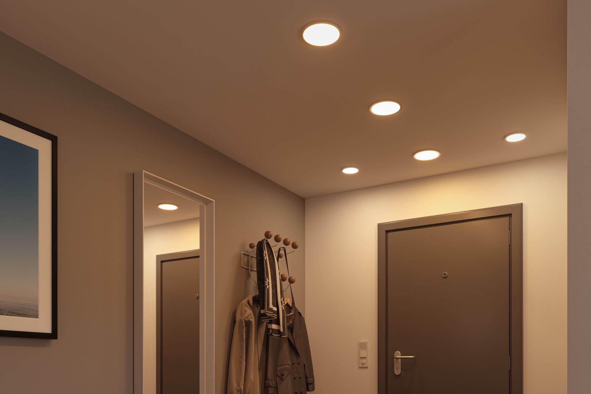 Paulmann LED Einbauleuchte »Areo« LED-Modul 1 Stk. Neutralweiß LED-Modul, 3-Stufen-dimmbar