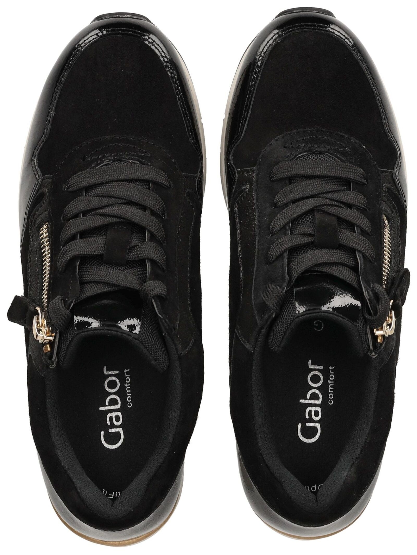 Gabor Comfort Sneaker »Gabor Comfort Sneaker Veloursleder/Textil«