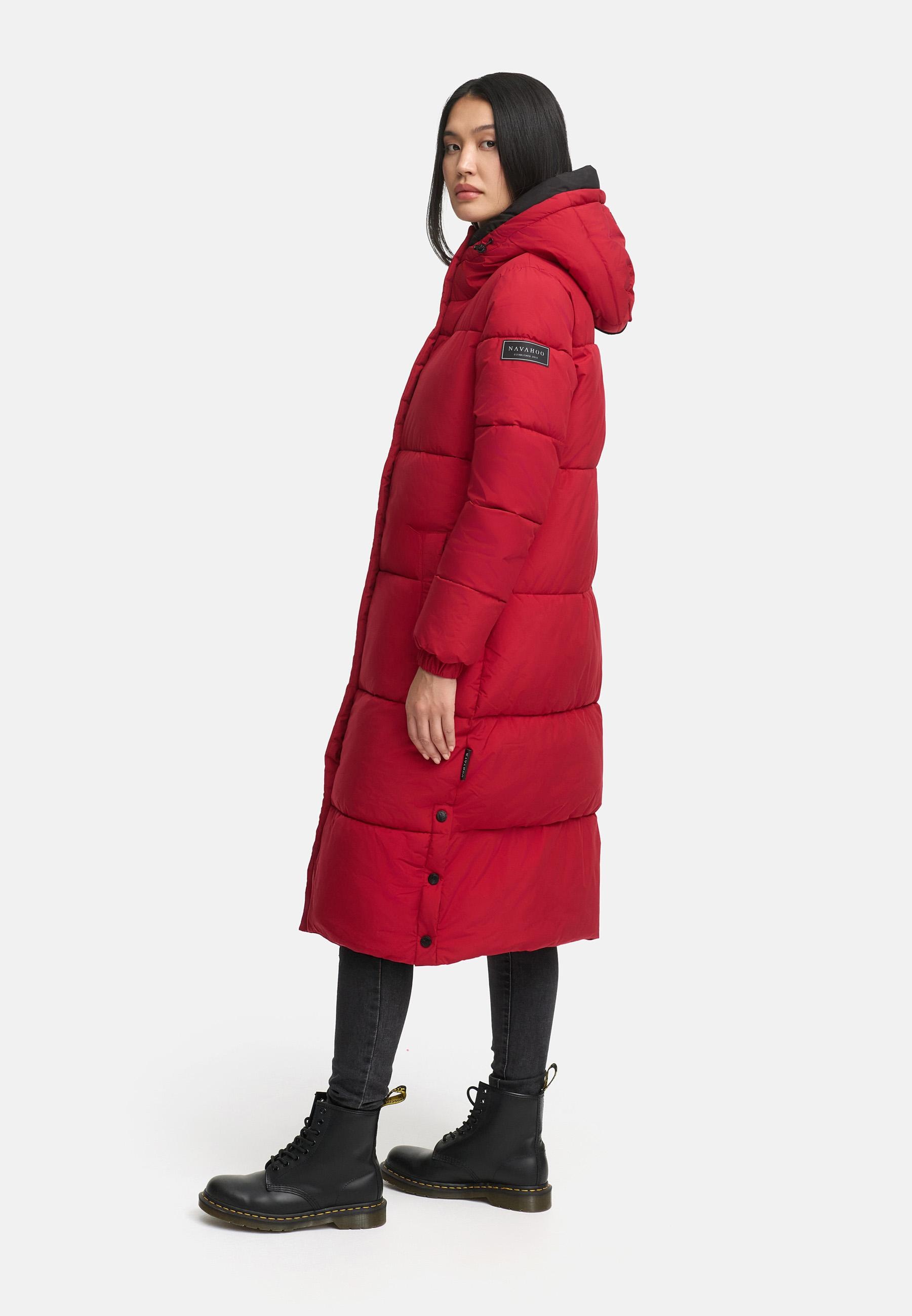 Navahoo Steppmantel »Taublüte XIV« Gesteppter Damen Mantel mit 2-Wege-Reißverschluss