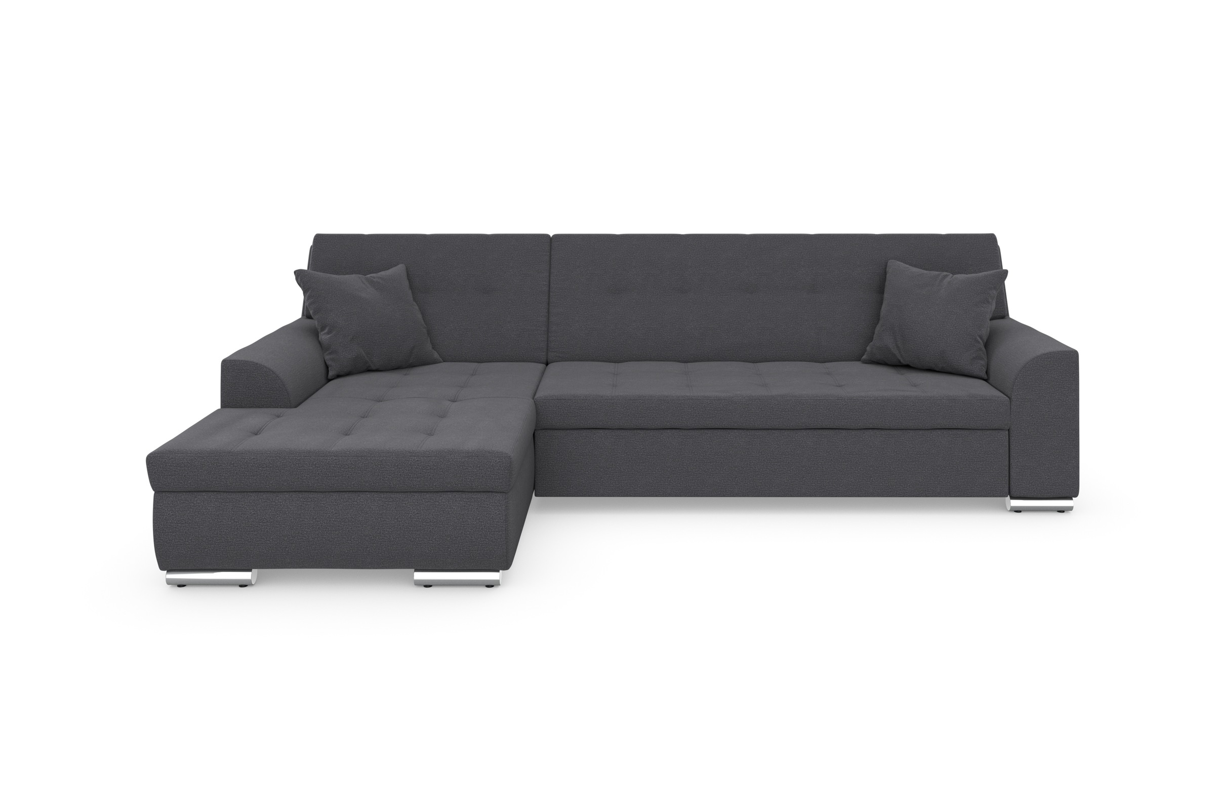 DOMO collection Ecksofa "Treviso viele Bezüge, auch in Cord, L-Form, B/T/H: günstig online kaufen