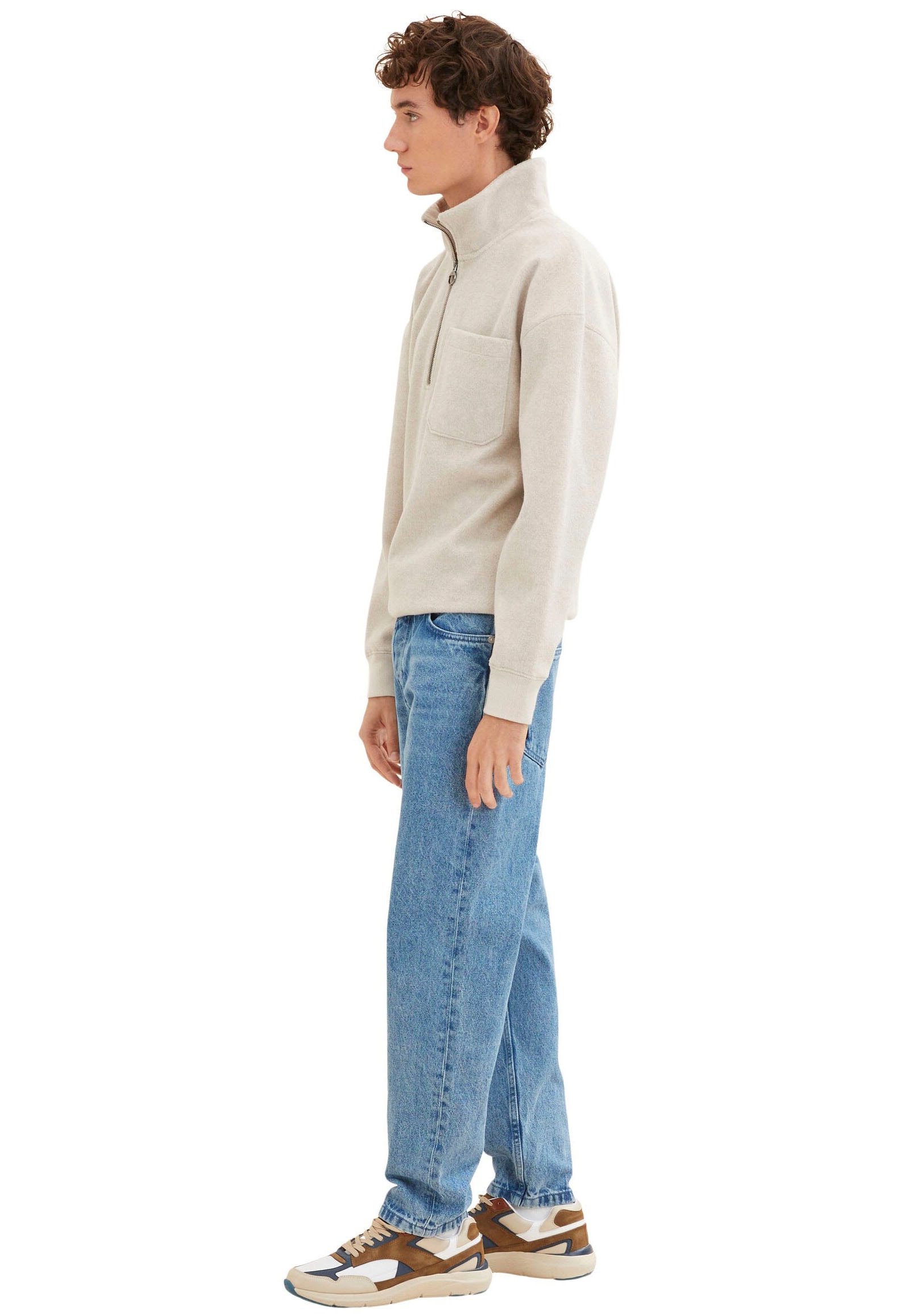 TOM TAILOR Denim Loose-fit-Jeans aus reiner Baumwolle GE8225