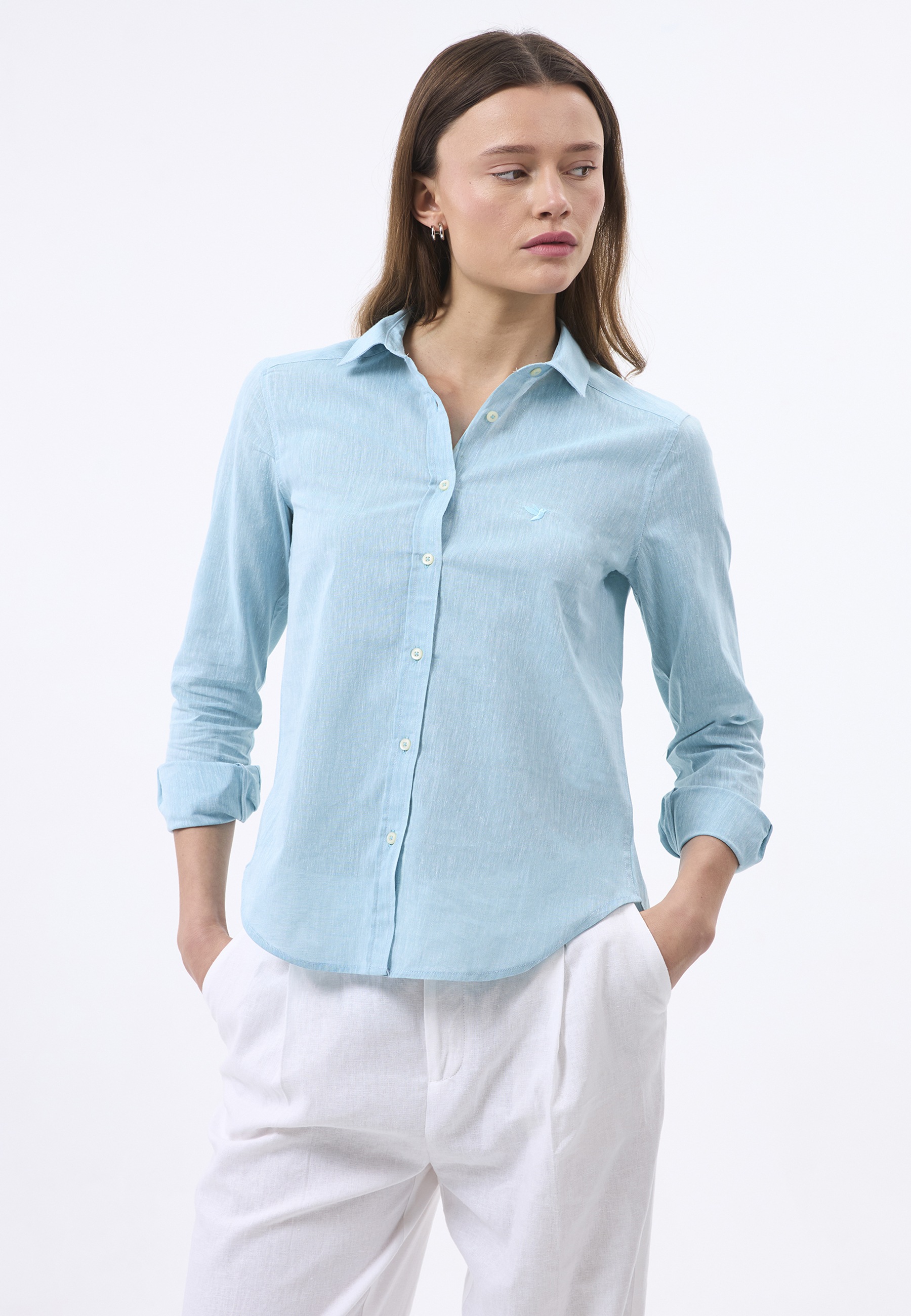 Felix Hardy Hemdbluse "Leinen-Shirt"