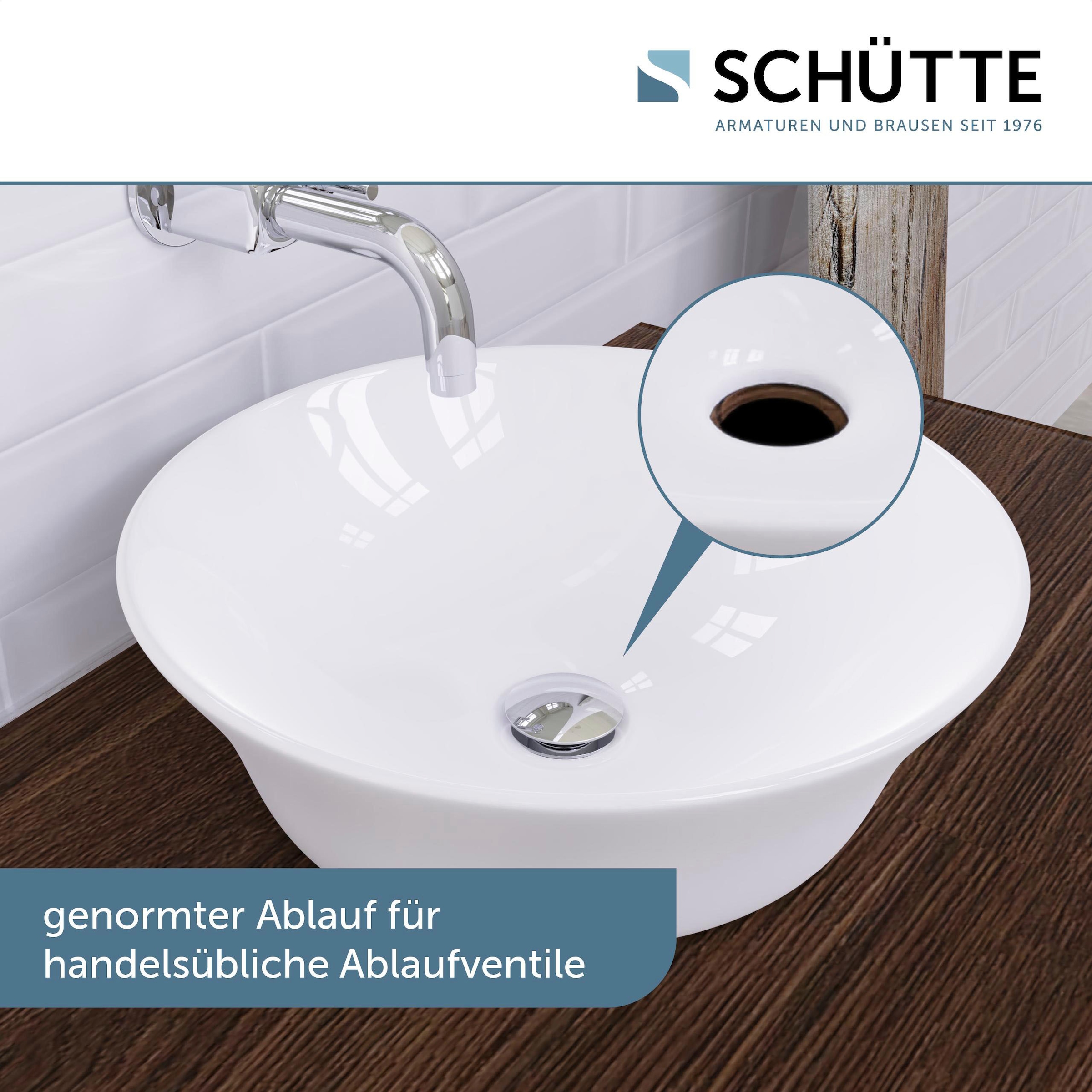 Schütte Aufsatzwaschbecken »TASSONI BOWL«, hochwertiger, glatter Glanzoberfläche
