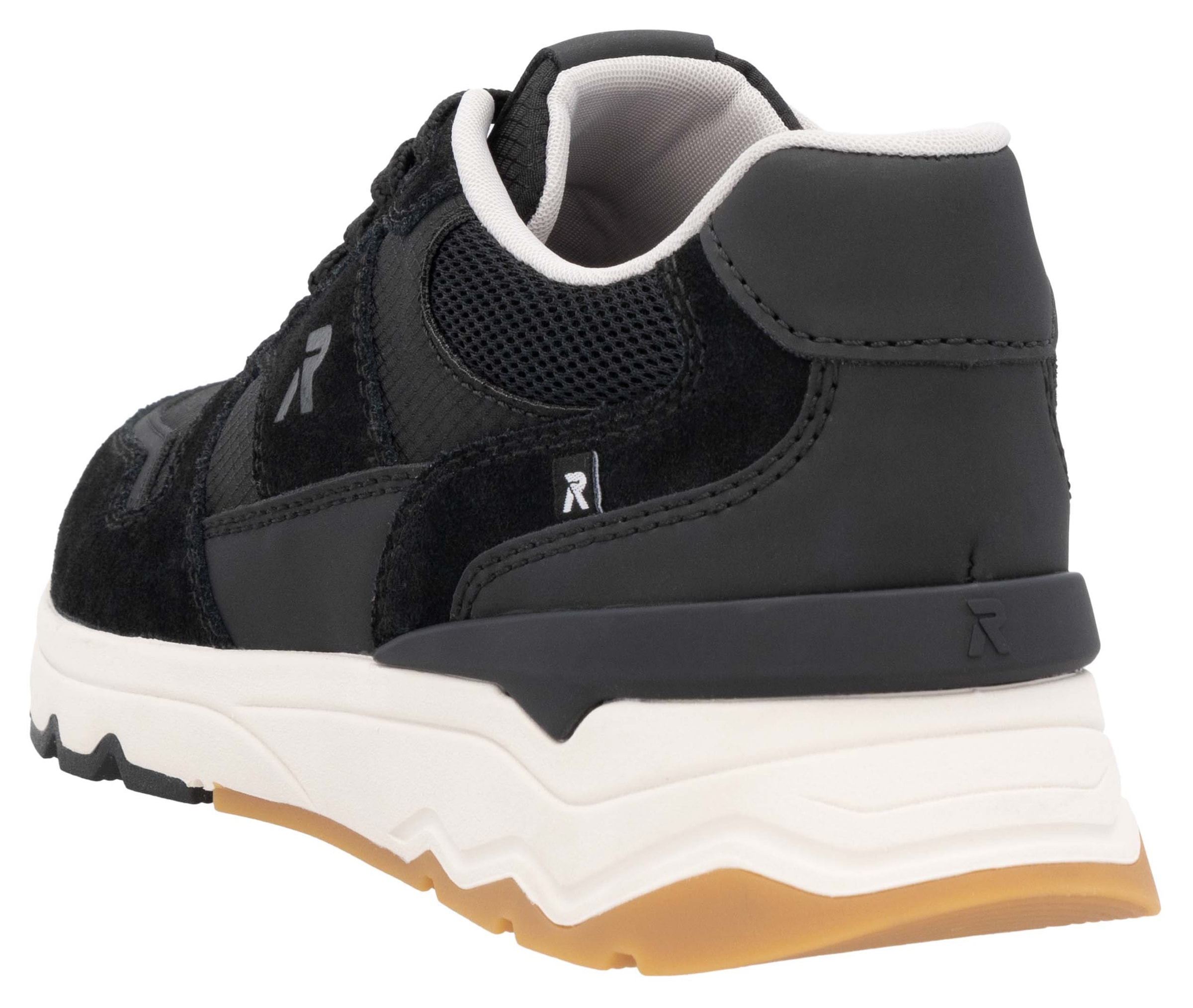 RIEKER Sport Sneaker, Schnürschuh, Halbschuh, Freizeitschuh mit Soft-Innensohle