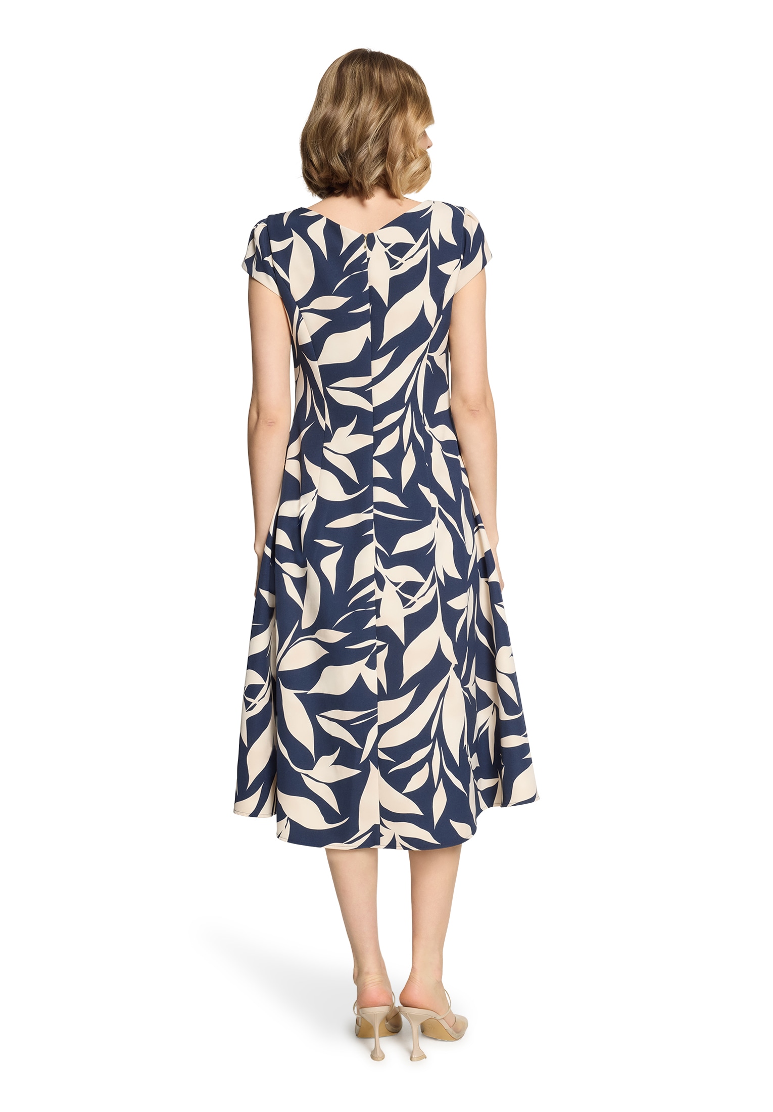 Betty&Co Cocktailkleid »Damen mit Aufdruck« Ohne Tasche