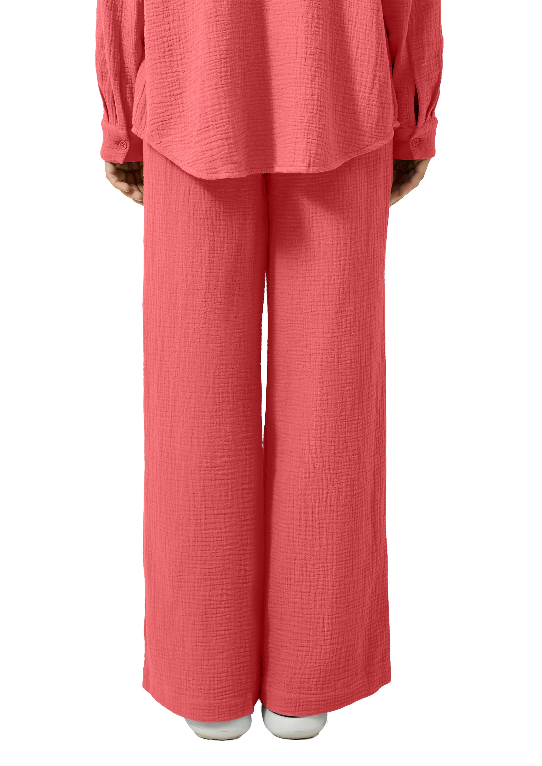 QS Stoffhose  Weite Sommerhose mit Kordelzug