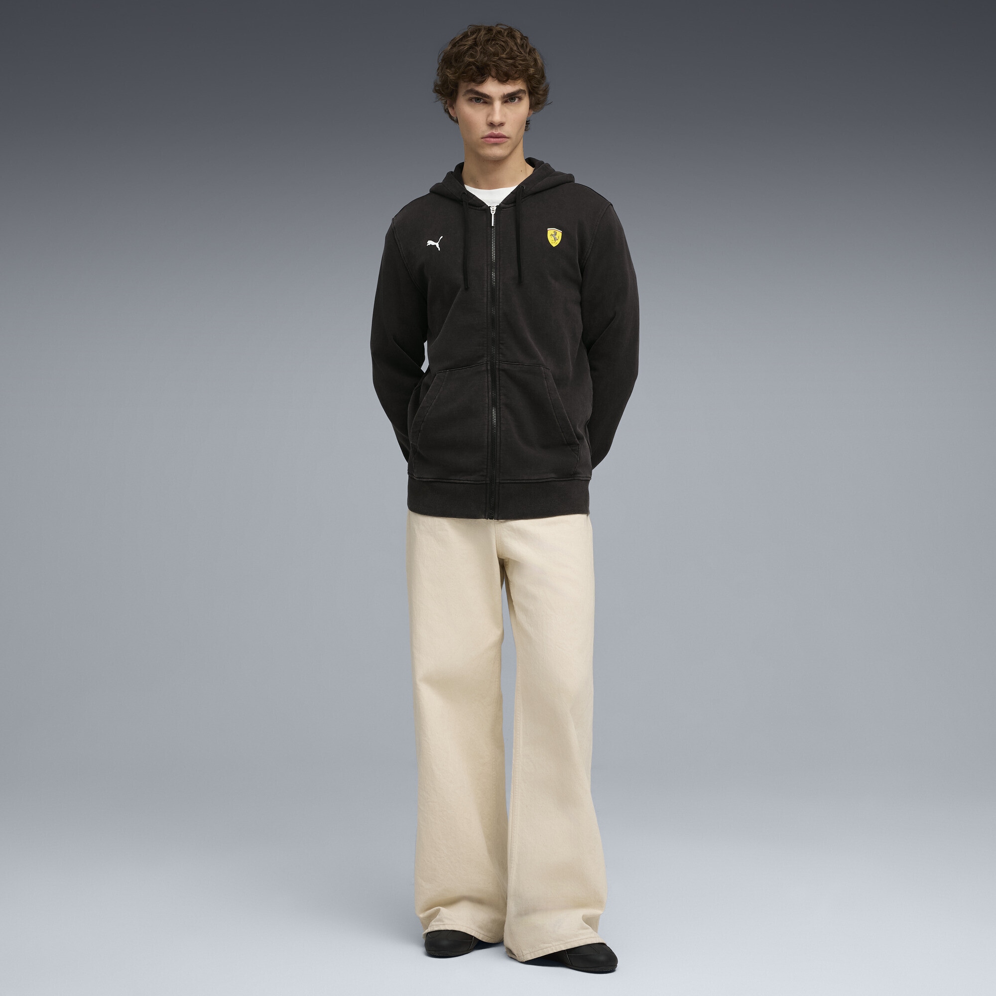 PUMA Sweatjacke »Scuderia Ferrari Sportswear Sweat-Kapuzenjacke Herren«