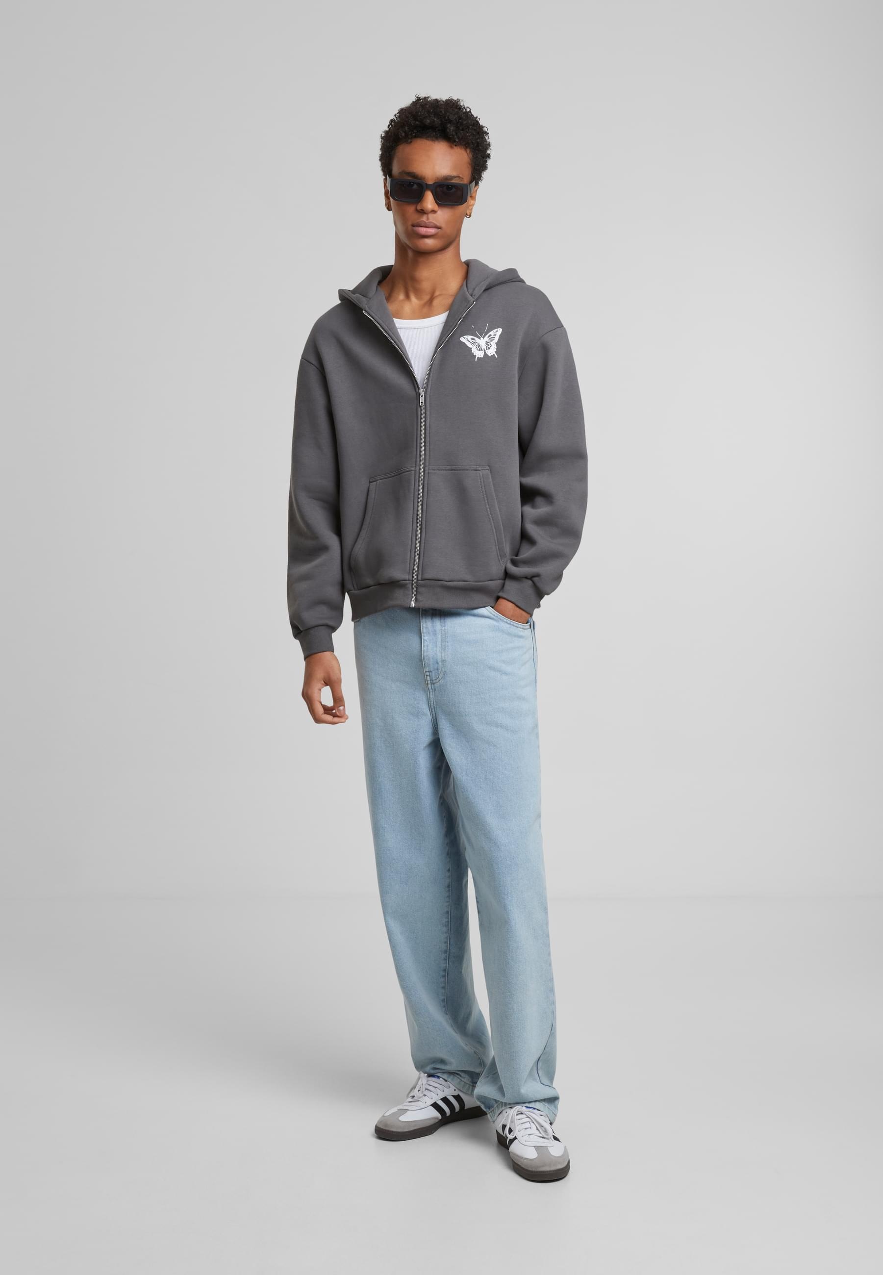 Upscale by Mister Tee Sweatjacke »Upscale by Mister Tee Let‘s Get Lost Fluffy Zip Hoody«
