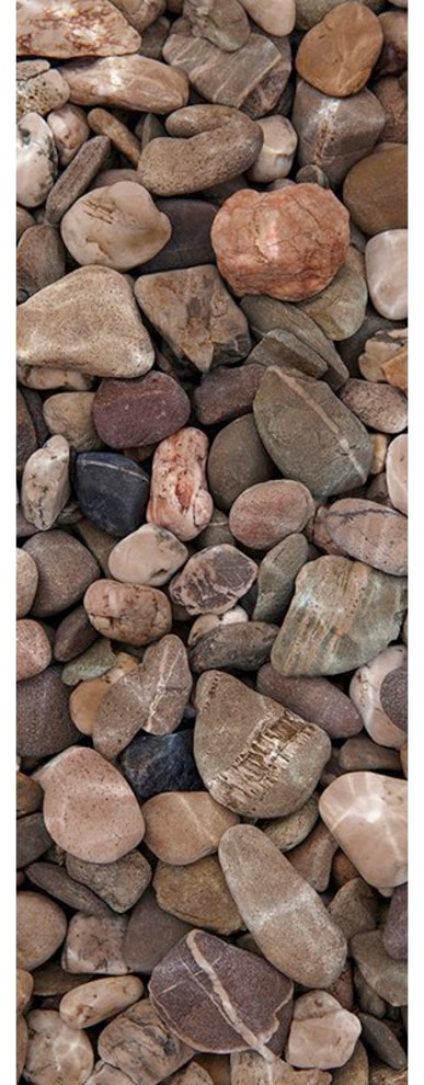 Architects Paper Fototapete "Pebbles" Steintapete Tapete Natur Braun Panel 1,00m x 2,80m