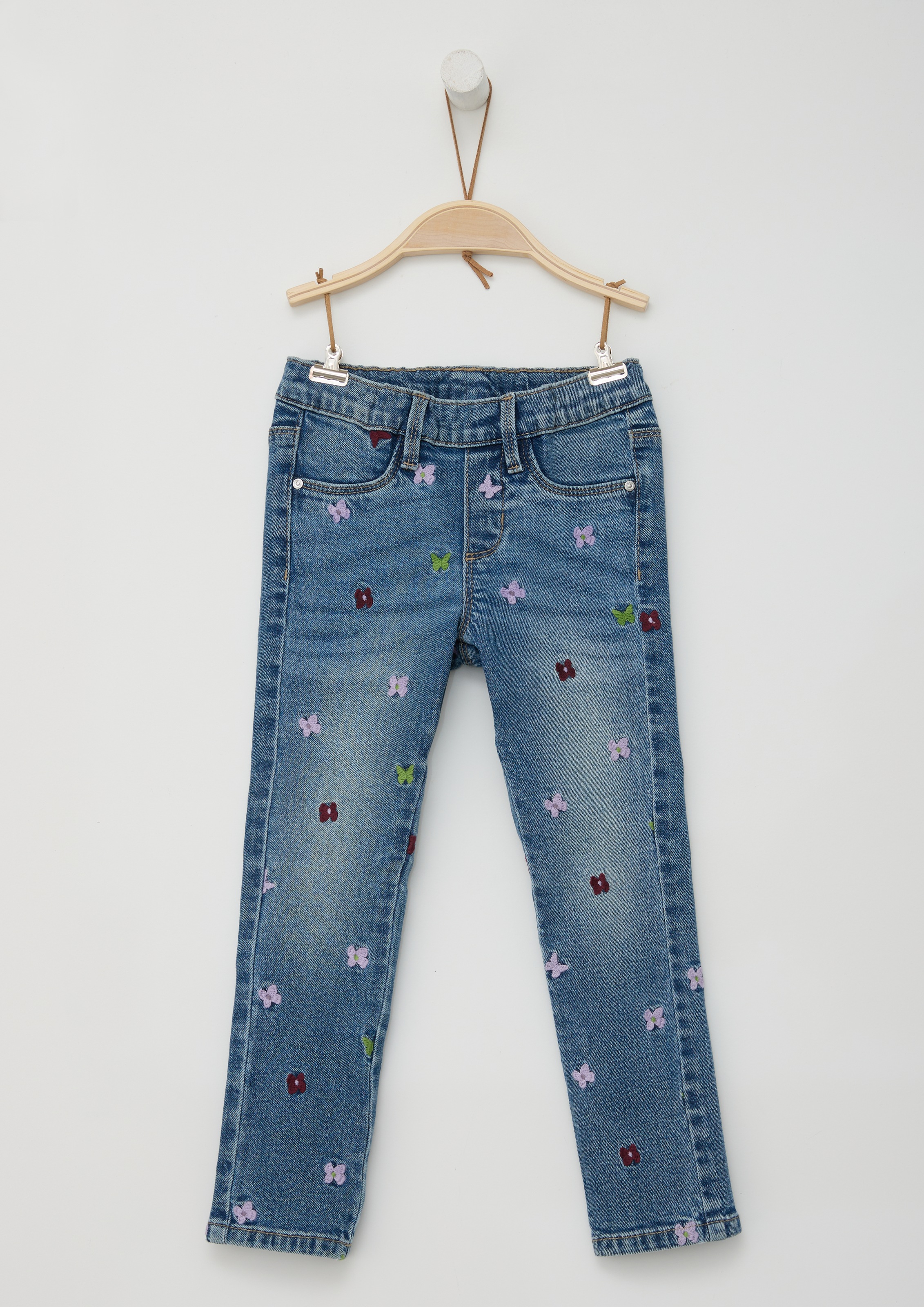 s.Oliver Junior Regular-fit-Jeans, mit Print