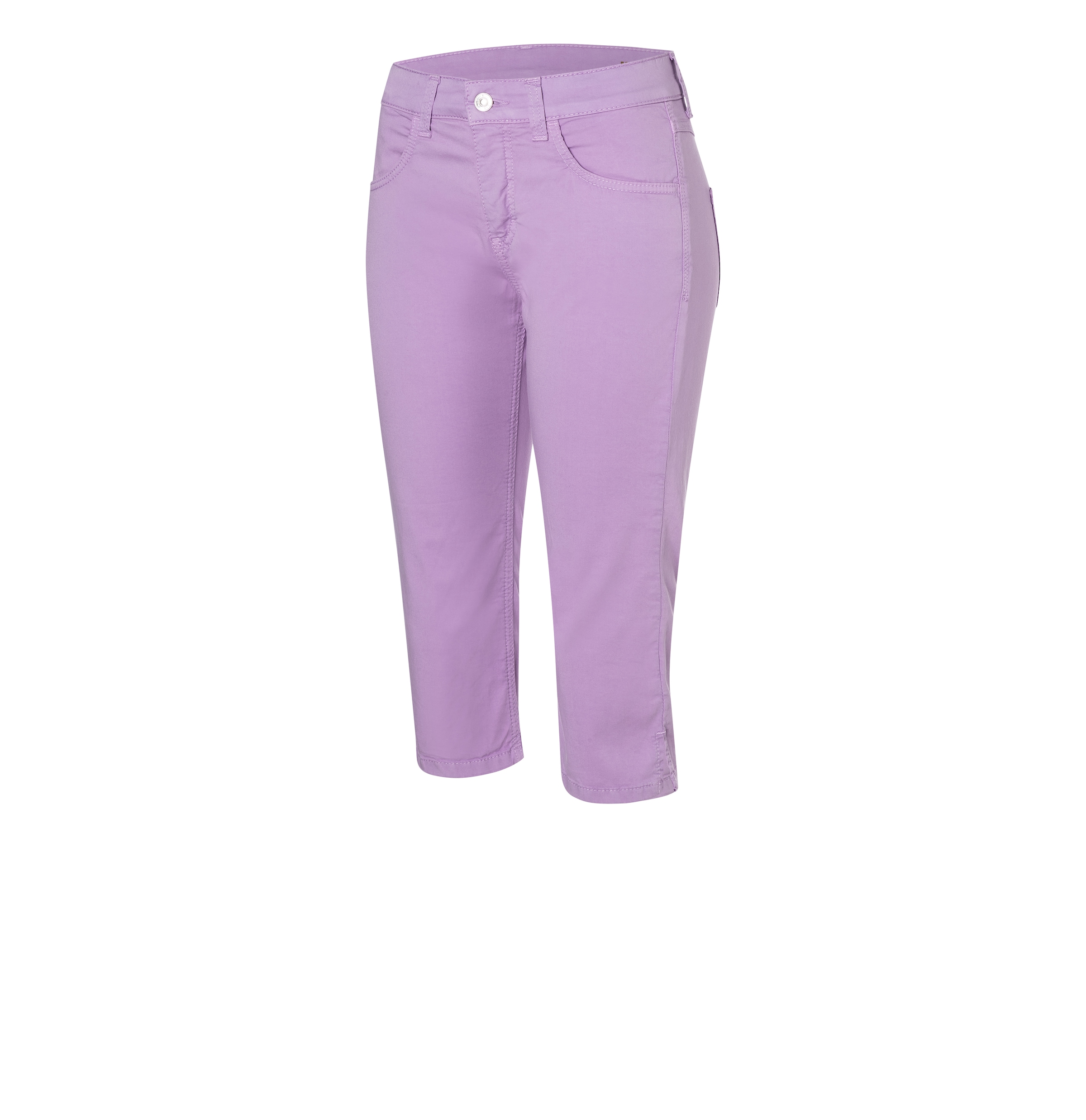 MAC Caprihose »Capri-Summer-Clean«  Sommerhose Kniebedeckend mit kleinem Schlitz am Saum