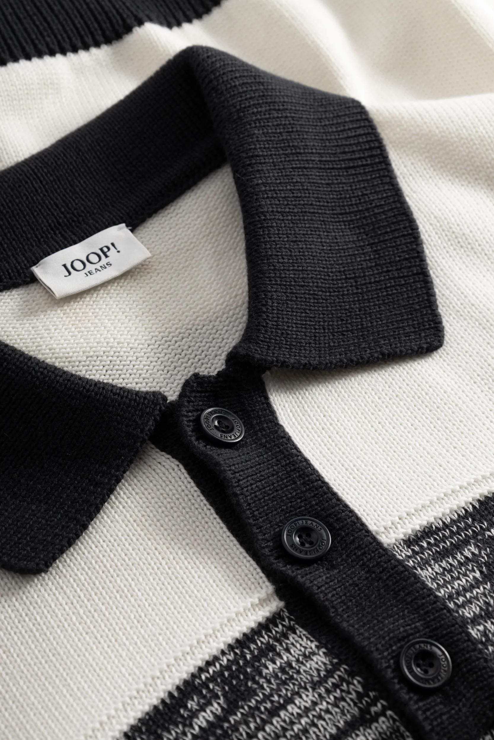 Joop Jeans Strickpullover »Odin« Regular fit mit Polokragen