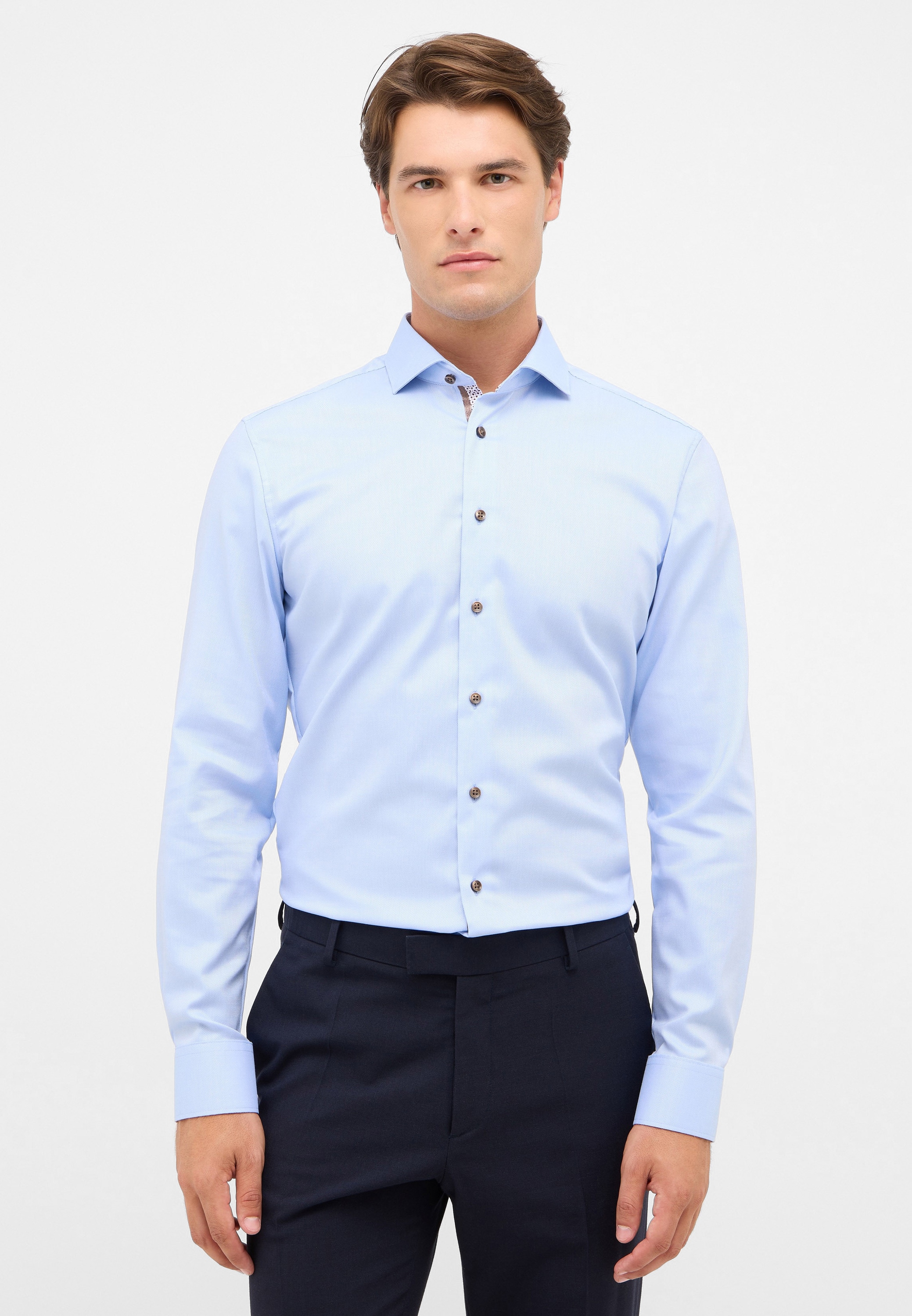 Eterna Langarmhemd "SLIM FIT", NON IRON (bügelfrei) günstig online kaufen