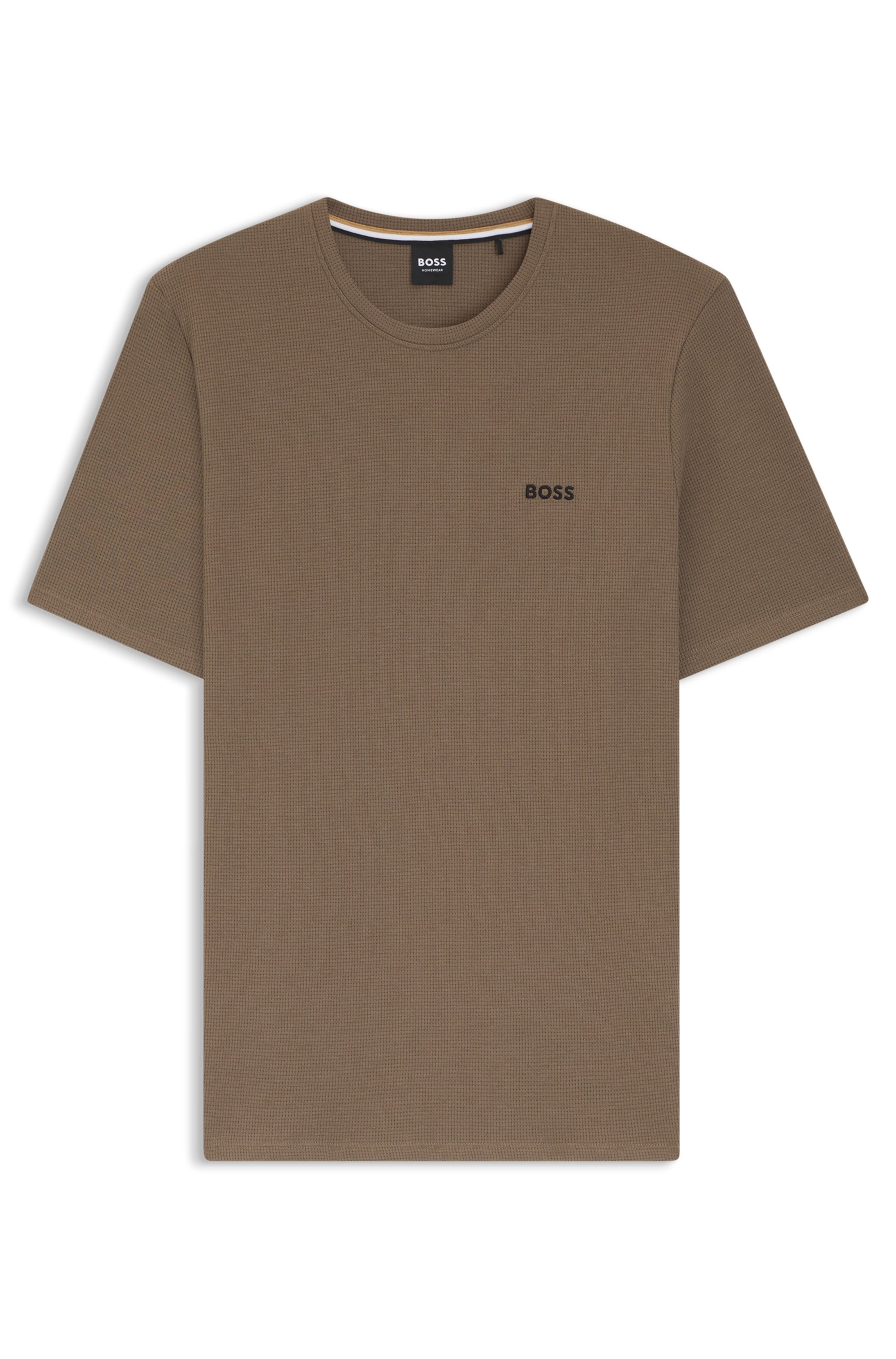 BOSS Pyjamaoberteil "Waffle T-Shirt" günstig online kaufen
