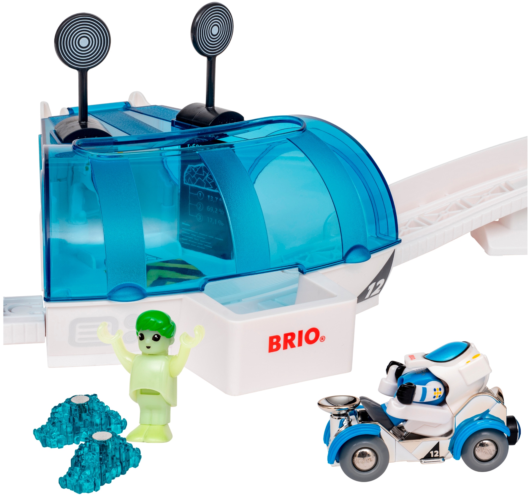 BRIO® Spielwelt »BRIO World - Großes Weltraumstations-Set (36155)«