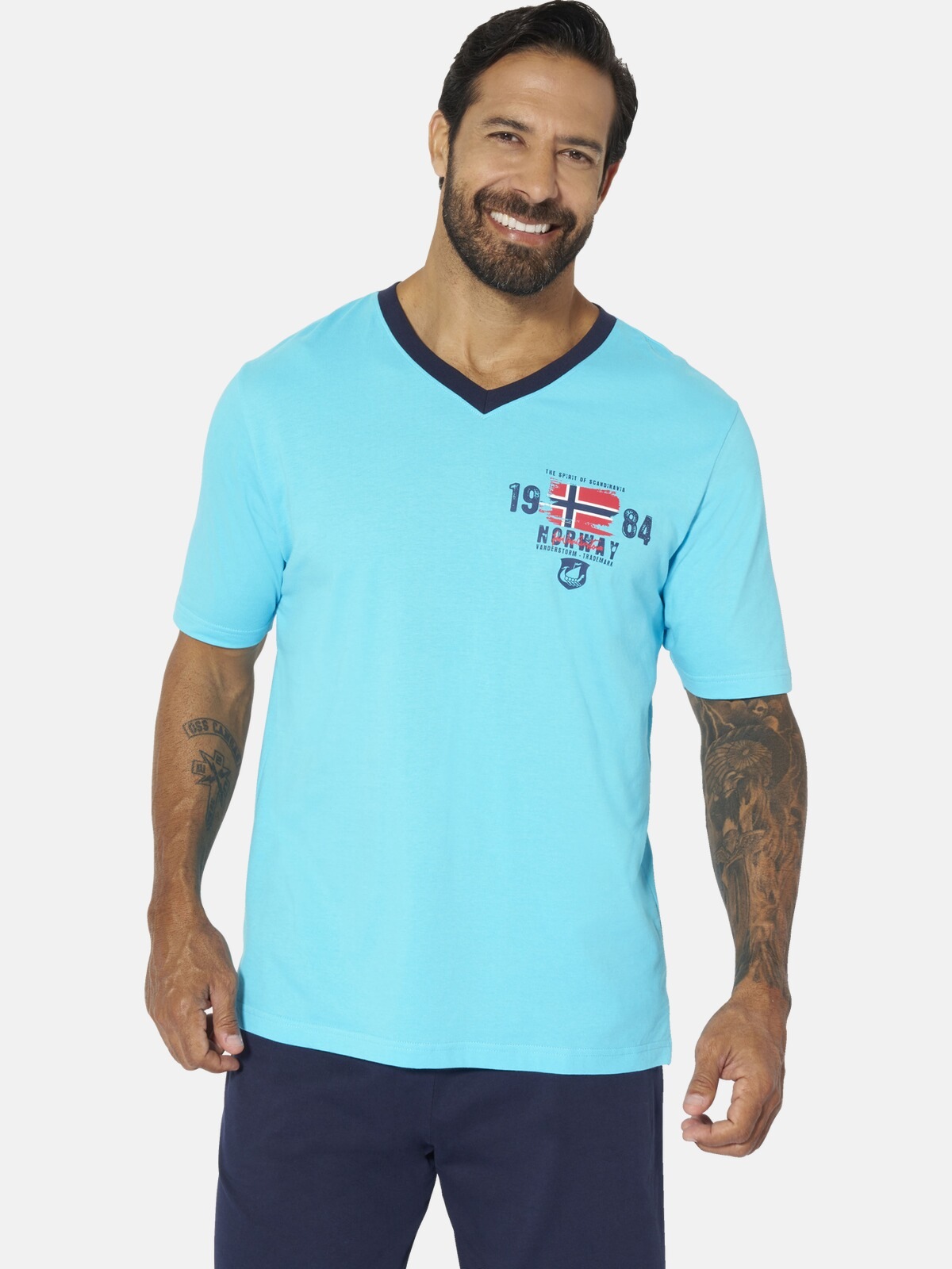 Jan Vanderstorm Shorty "Kurzer Schlafanzug EDIN" günstig online kaufen